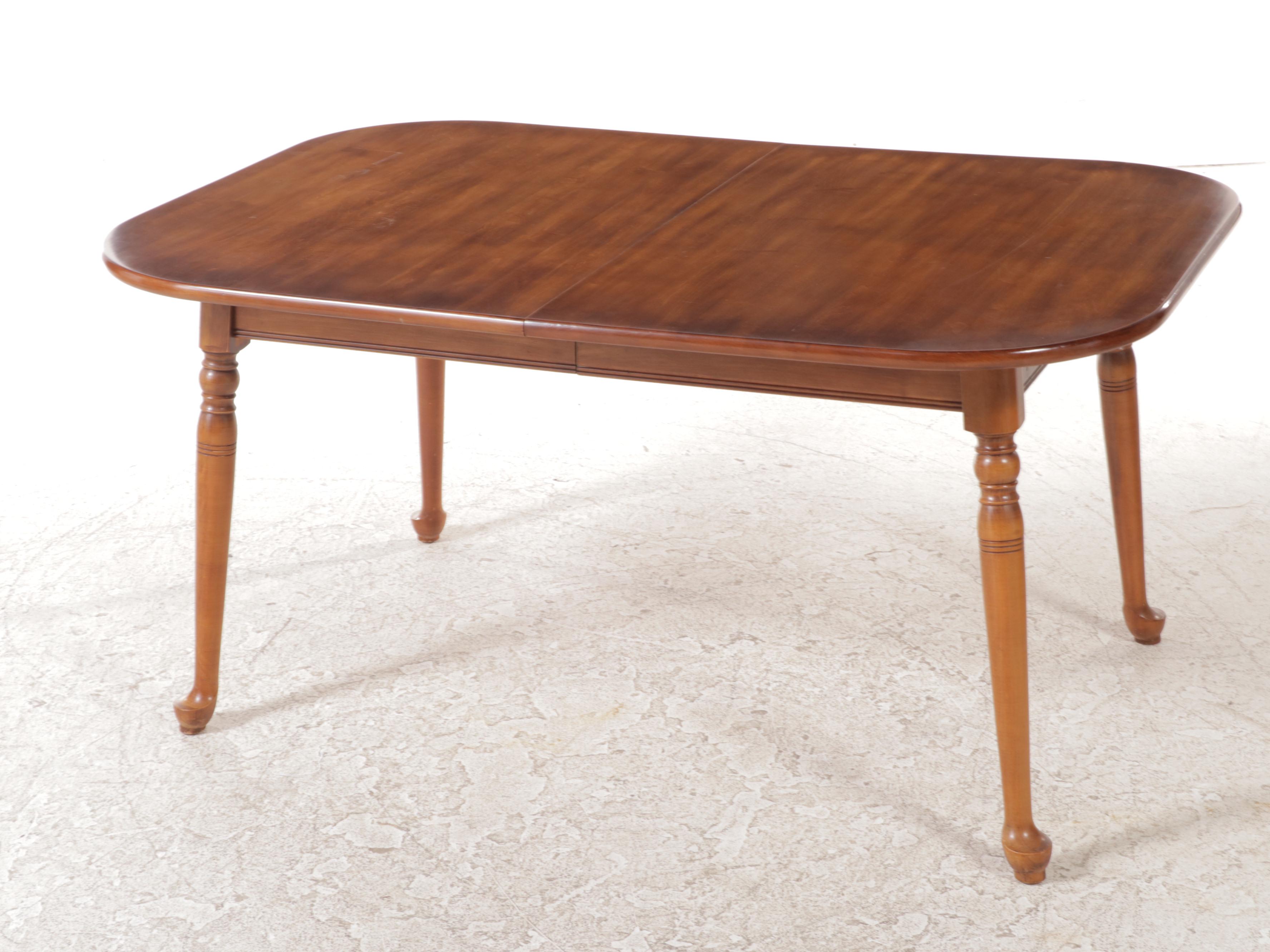 Seven-Piece Colonial Style Maple Dining Set, Incl. Pennsylvania House