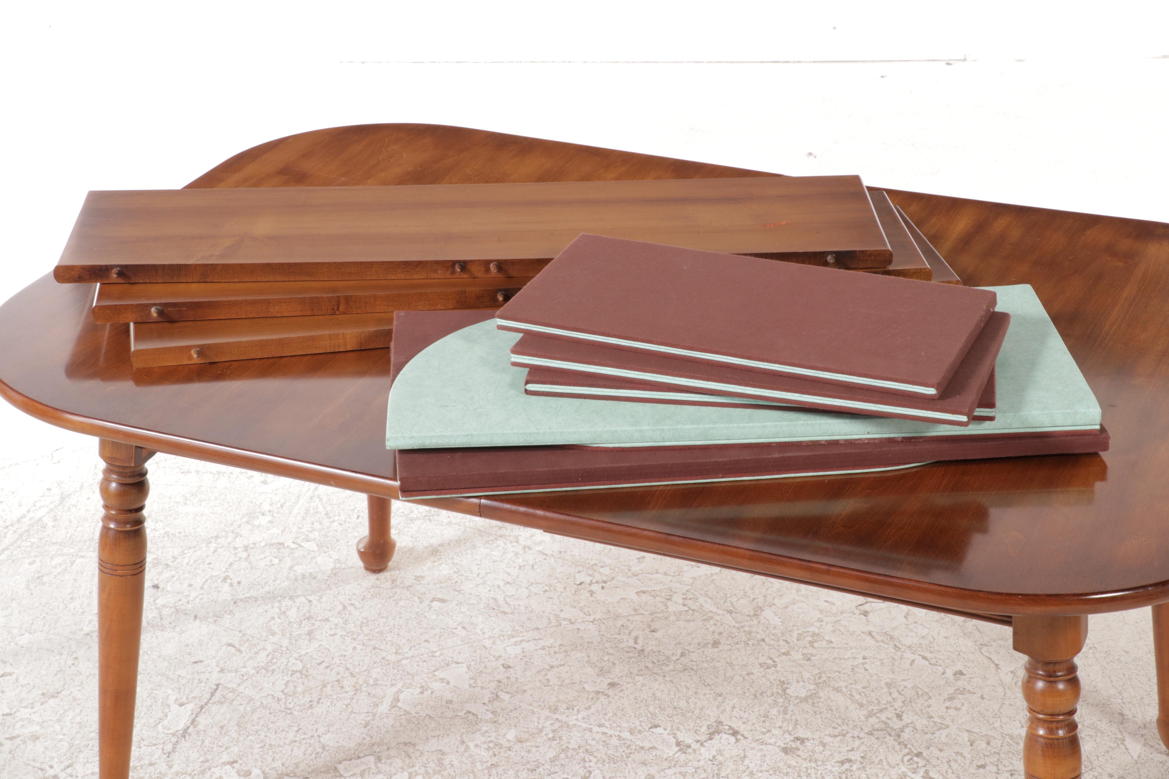 Seven-Piece Colonial Style Maple Dining Set, Incl. Pennsylvania House