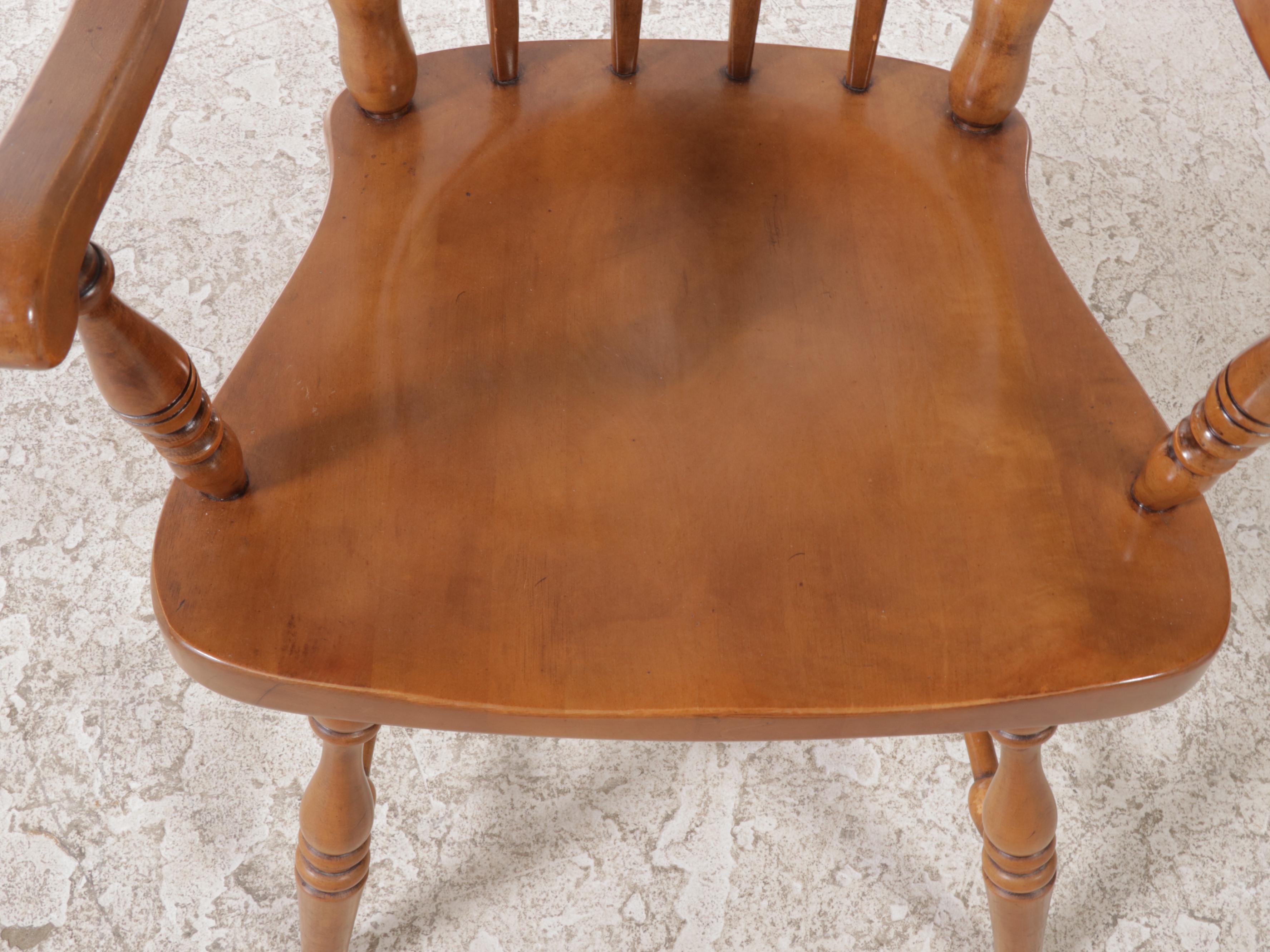 Seven-Piece Colonial Style Maple Dining Set, Incl. Pennsylvania House