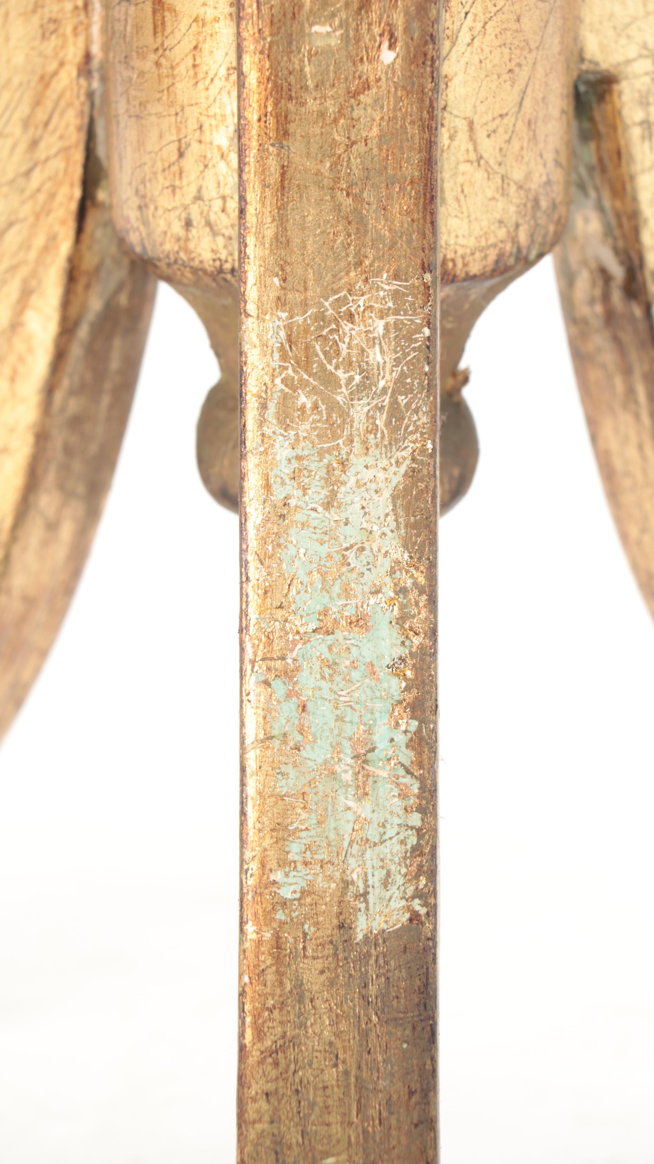 Florentia Italian Paint and Gilt-Decorated Side Table