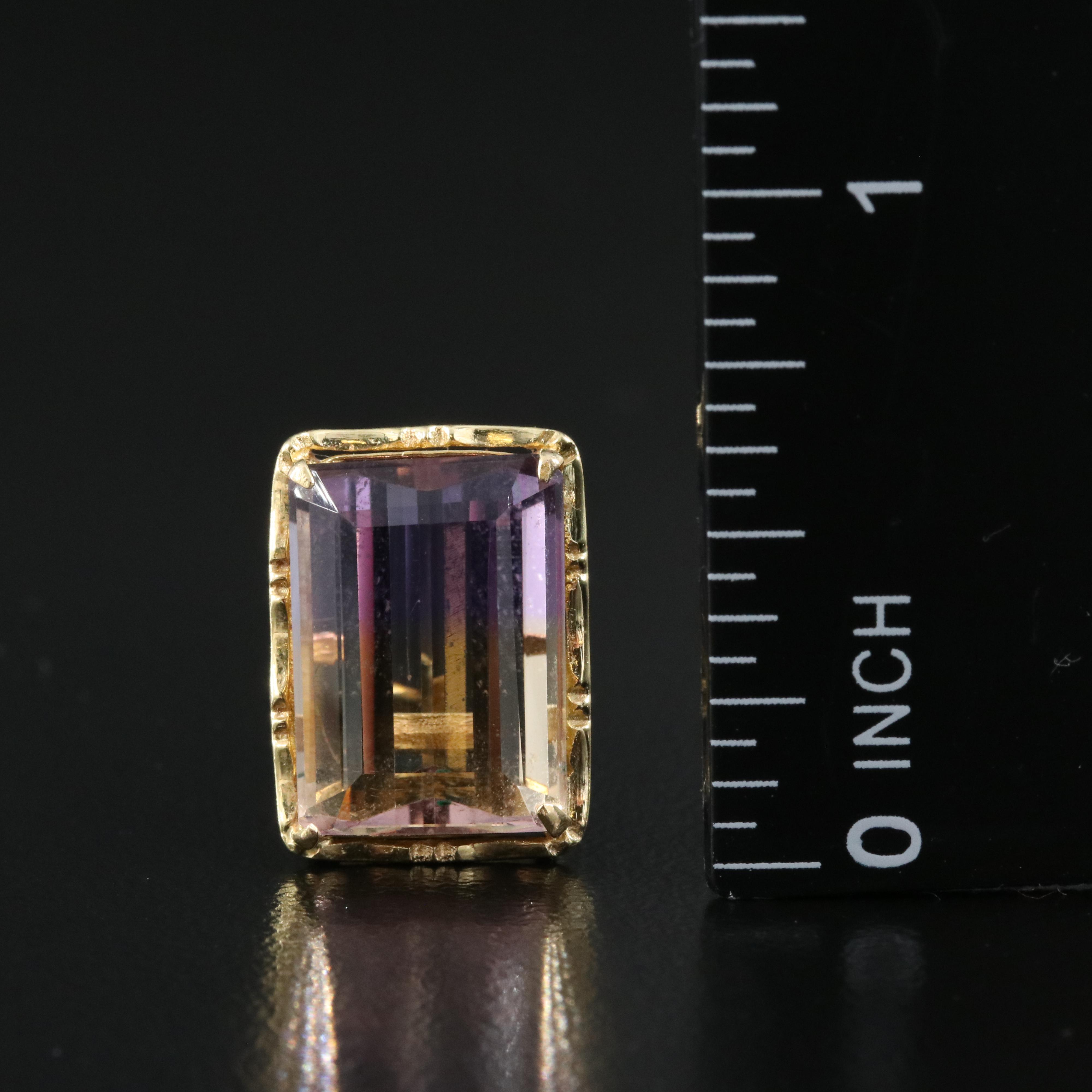 14K 14.50 CTW Ametrine Earrings