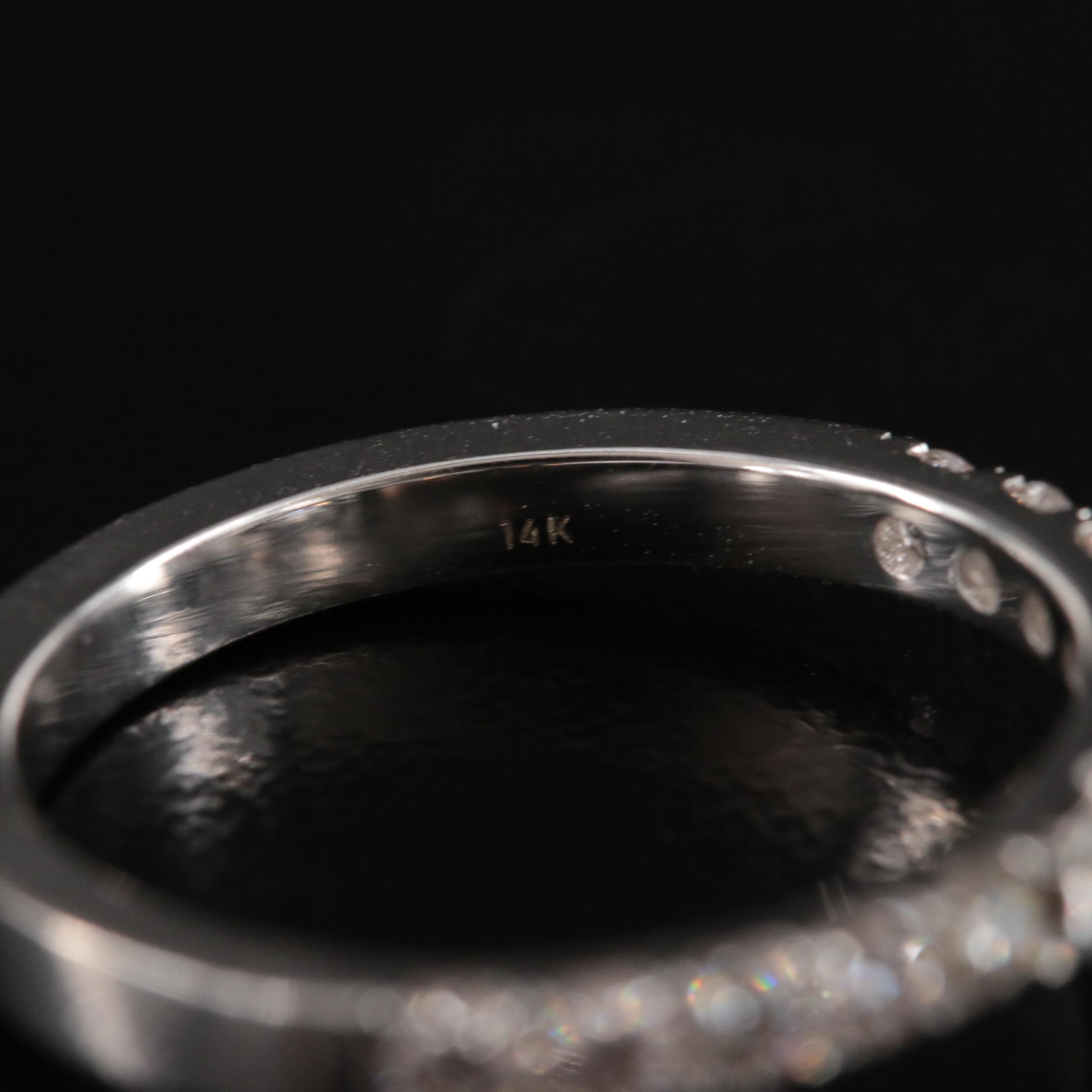 14K 5.45 CTW Lab Grown Diamond Ring with IGI Report