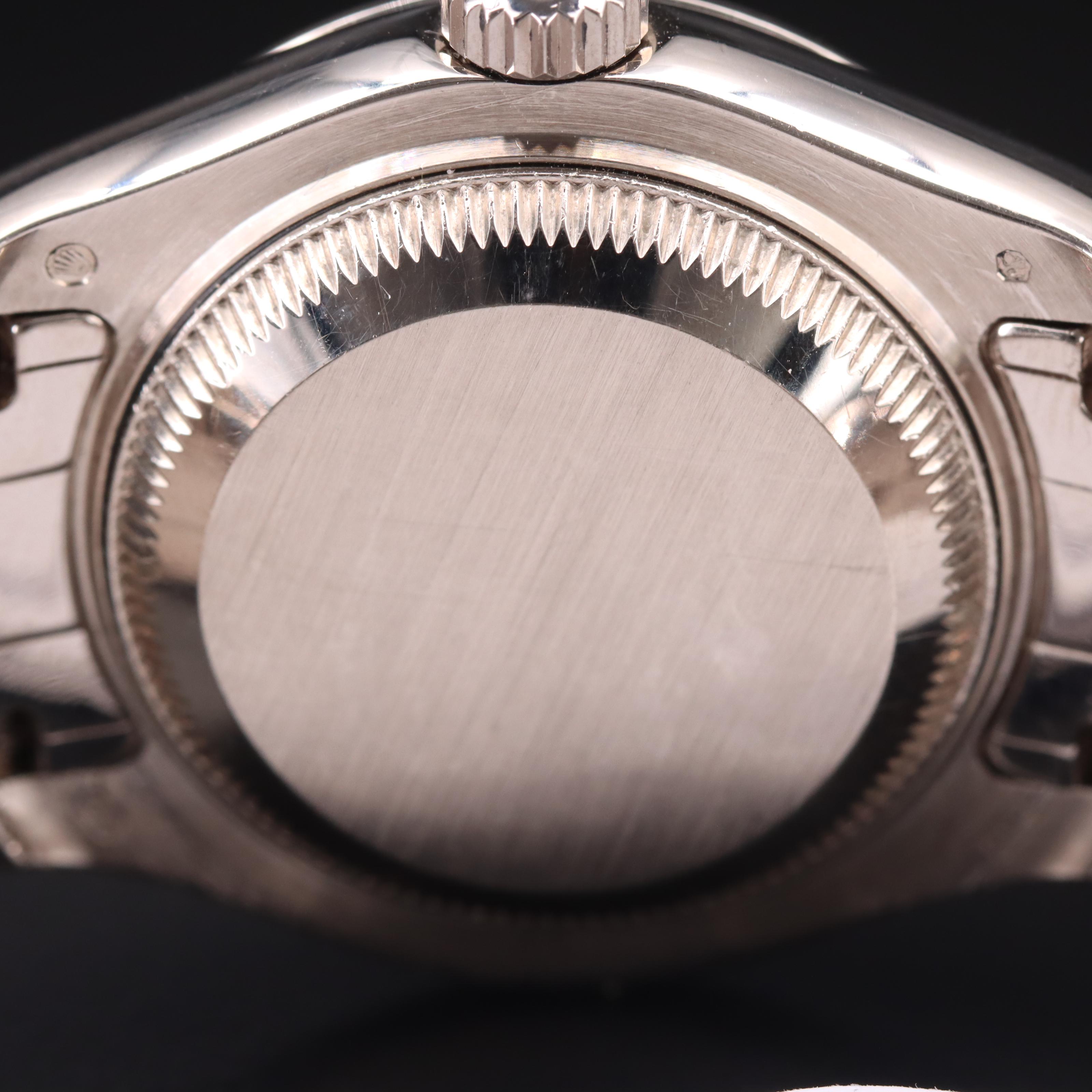 2001 Rolex Oyster Perpetual Datejust with Pearlmaster, 18K Diamond Watch