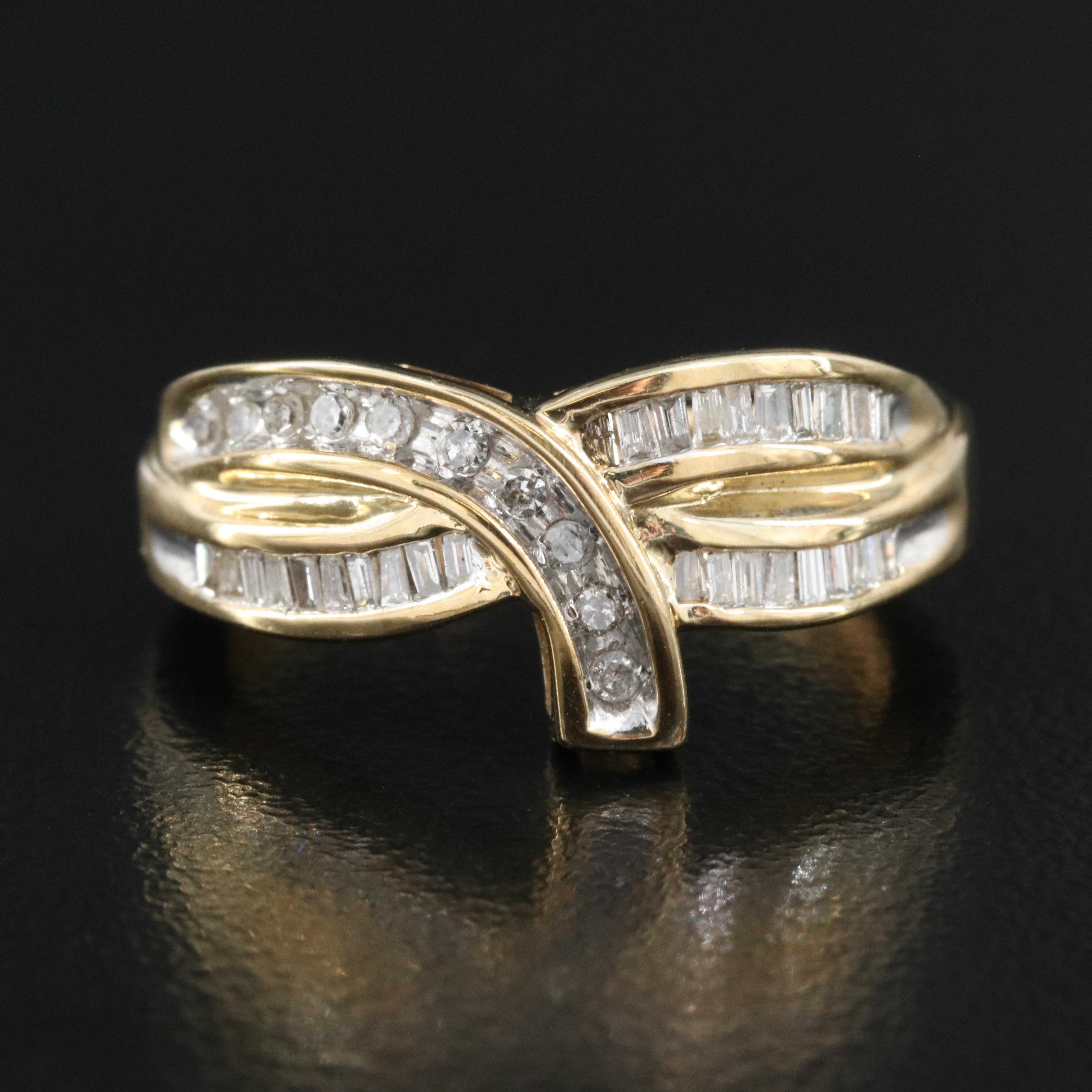 10K 0.31 CTW Diamond Ring