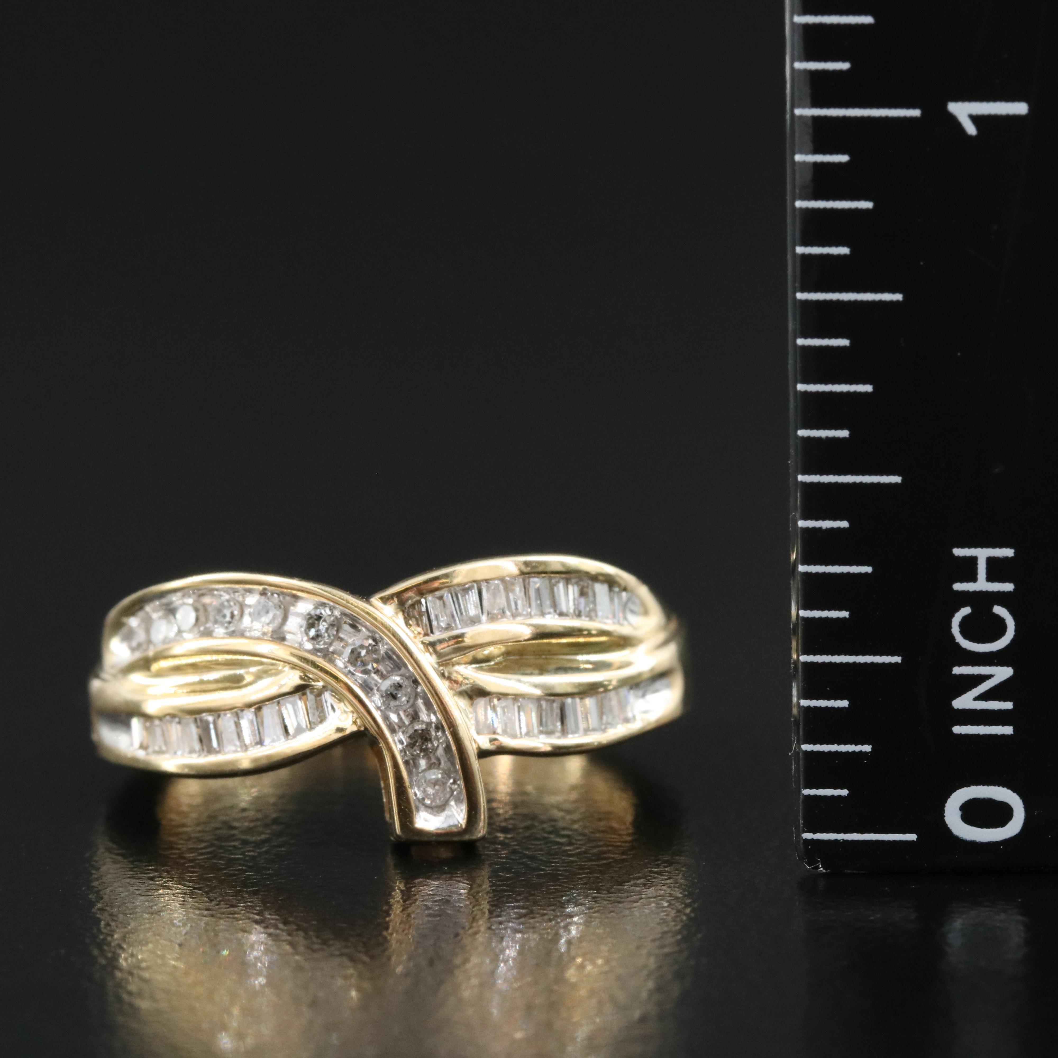 10K 0.31 CTW Diamond Ring