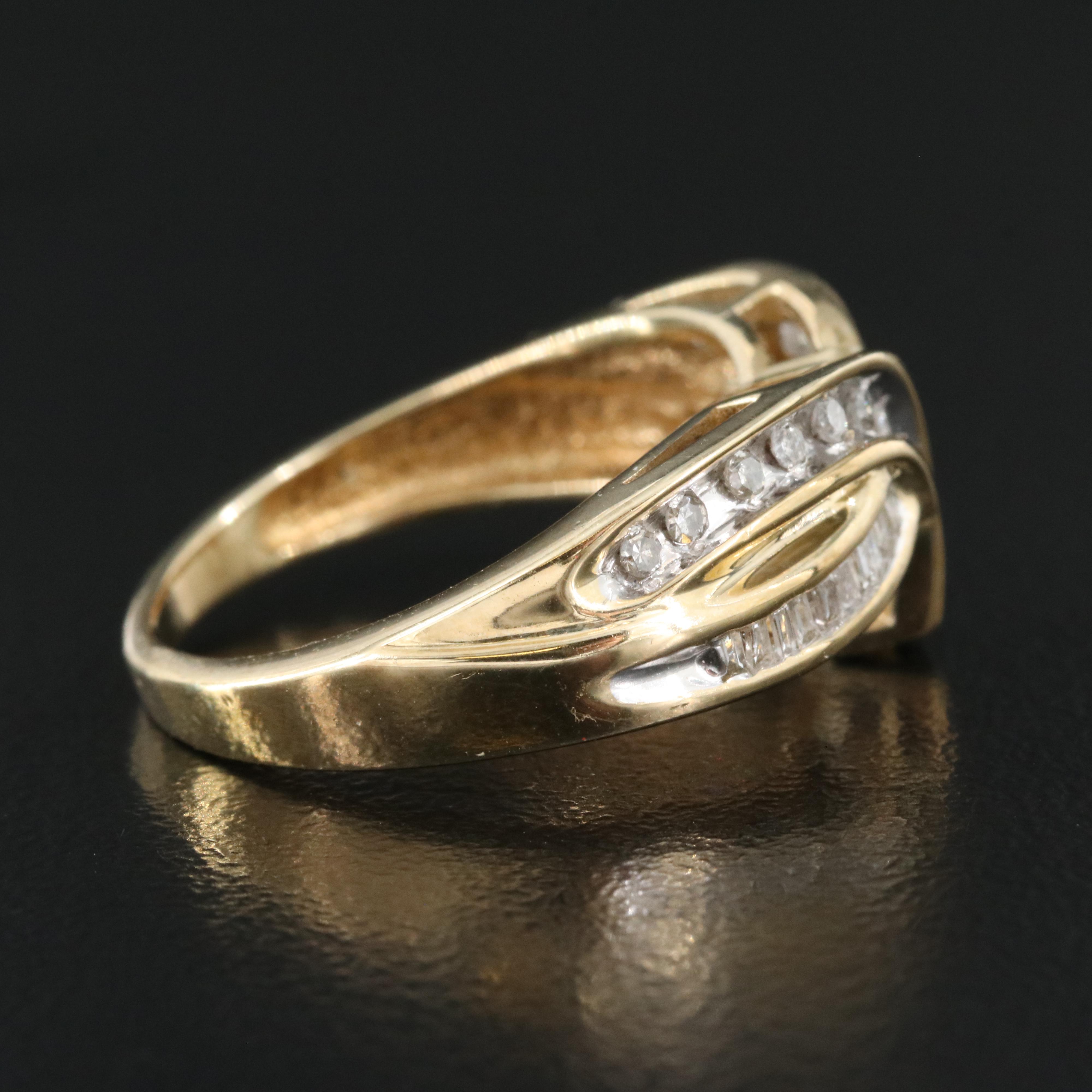 10K 0.31 CTW Diamond Ring