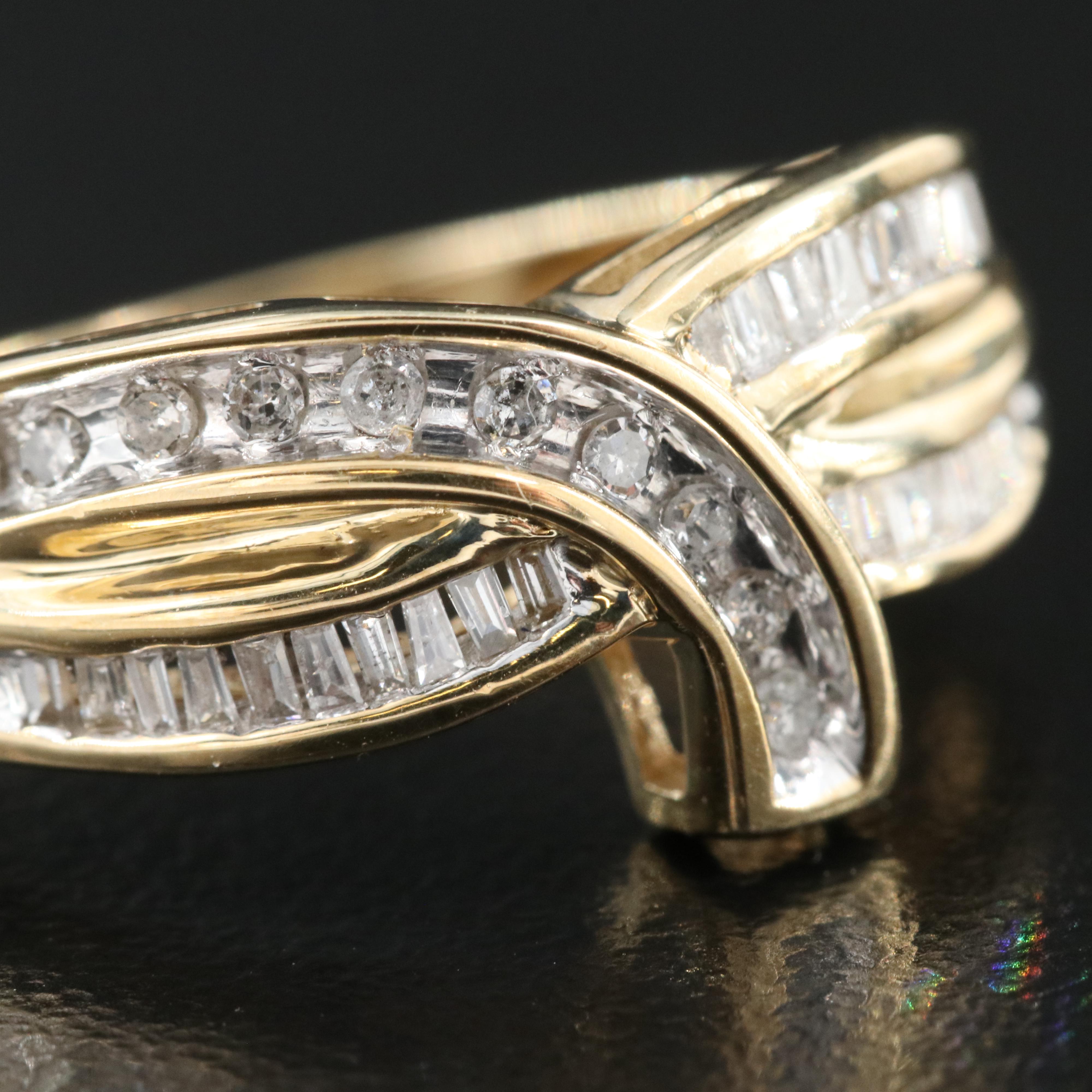 10K 0.31 CTW Diamond Ring