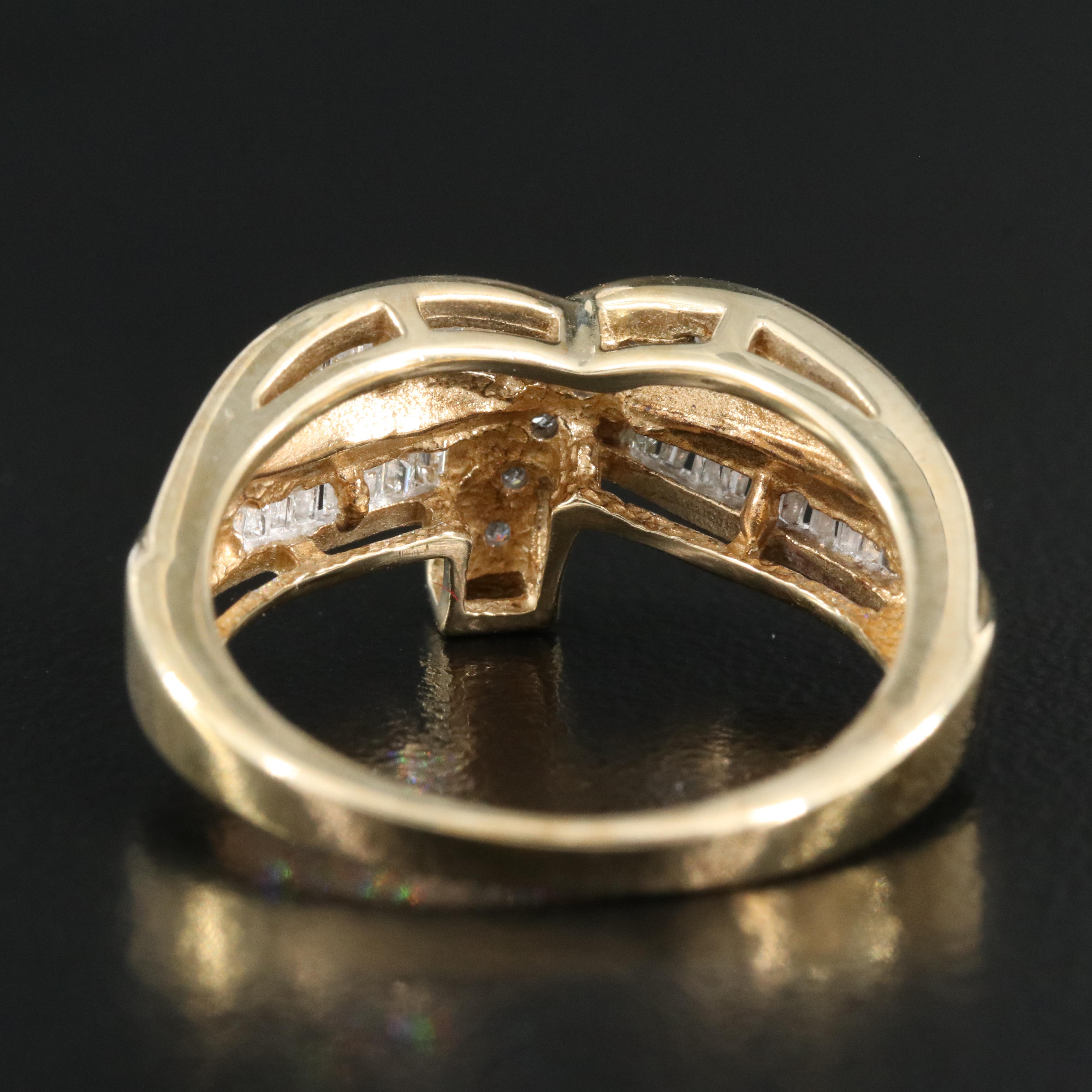 10K 0.31 CTW Diamond Ring