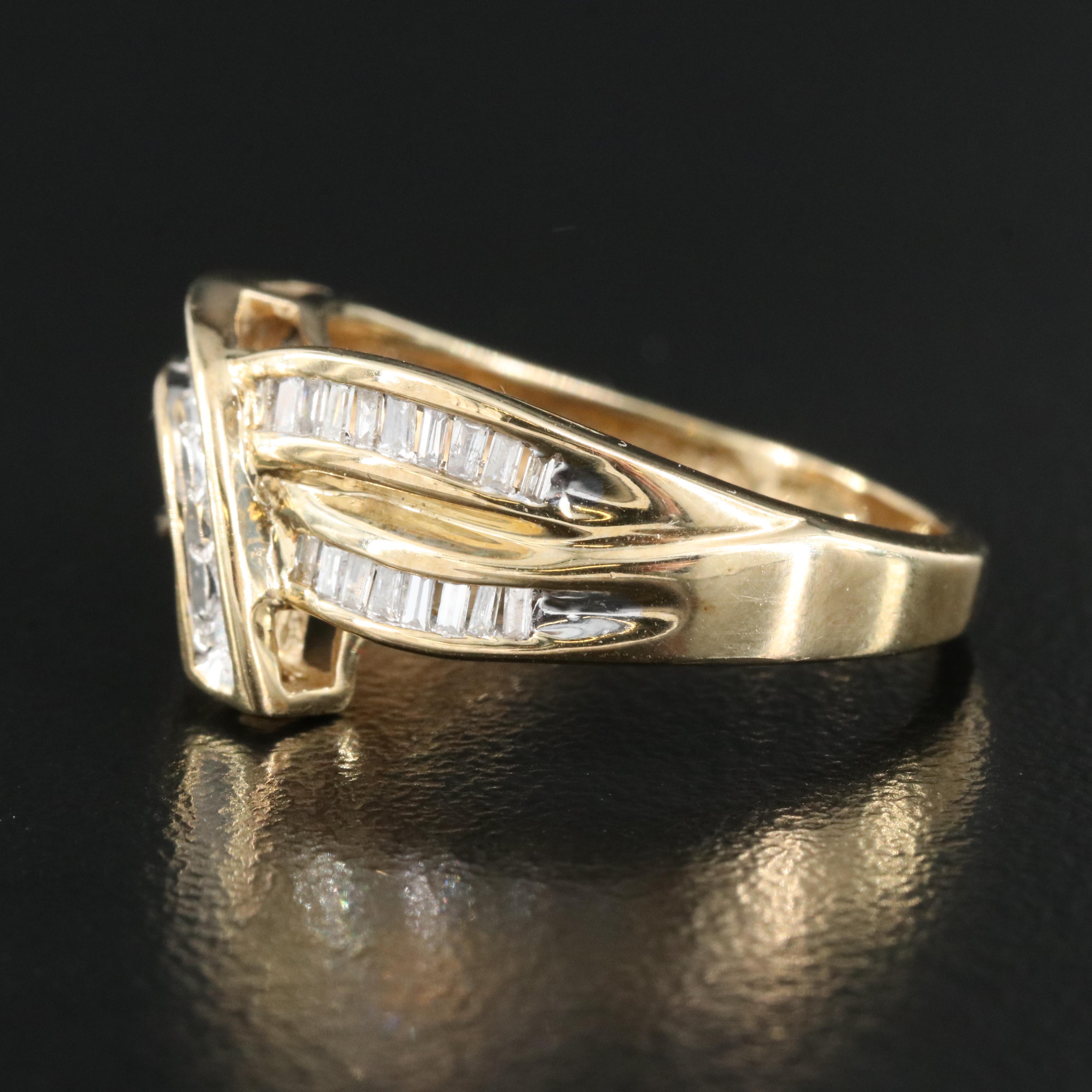 10K 0.31 CTW Diamond Ring