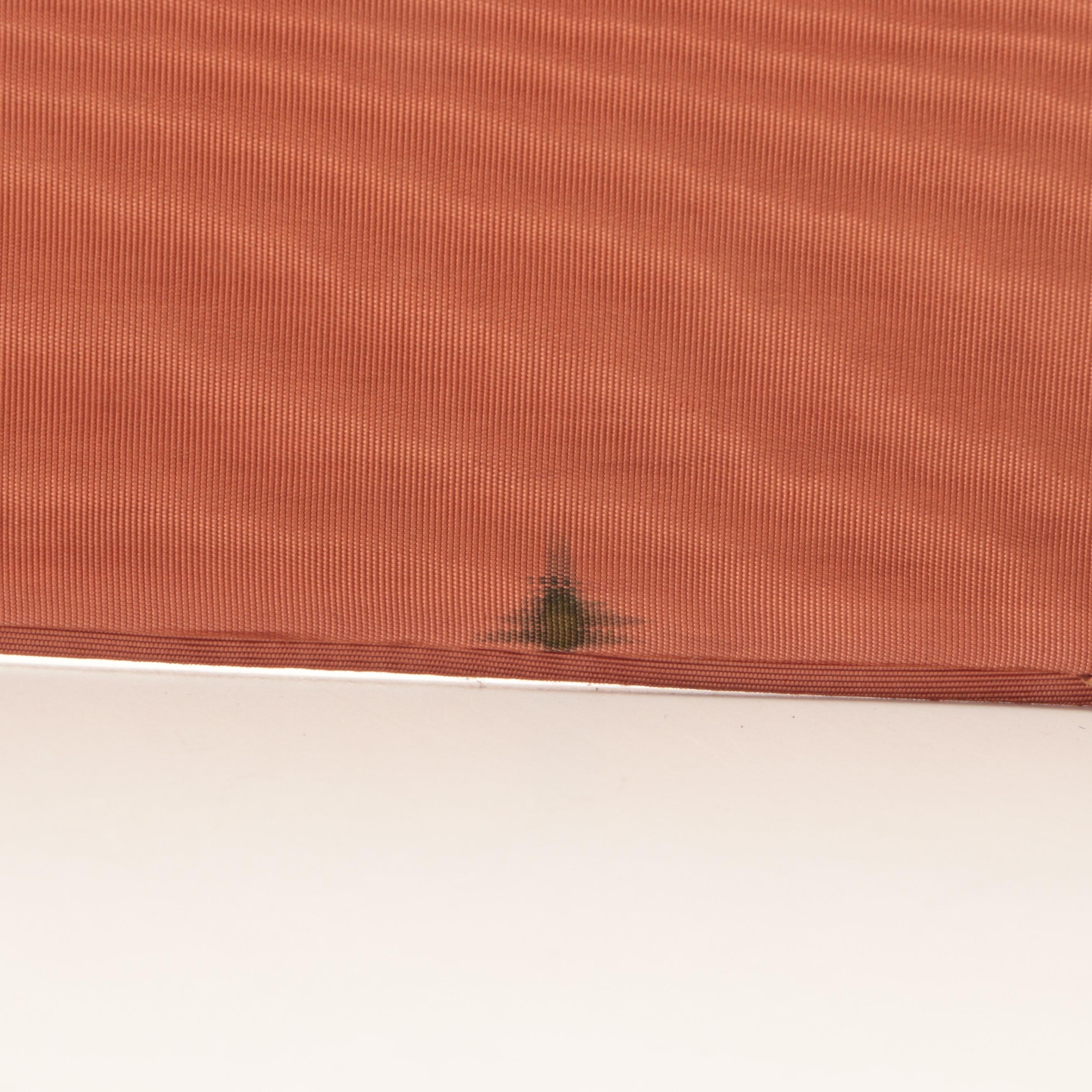 Italian Baroque Style Embossed Leather and Silk Folio