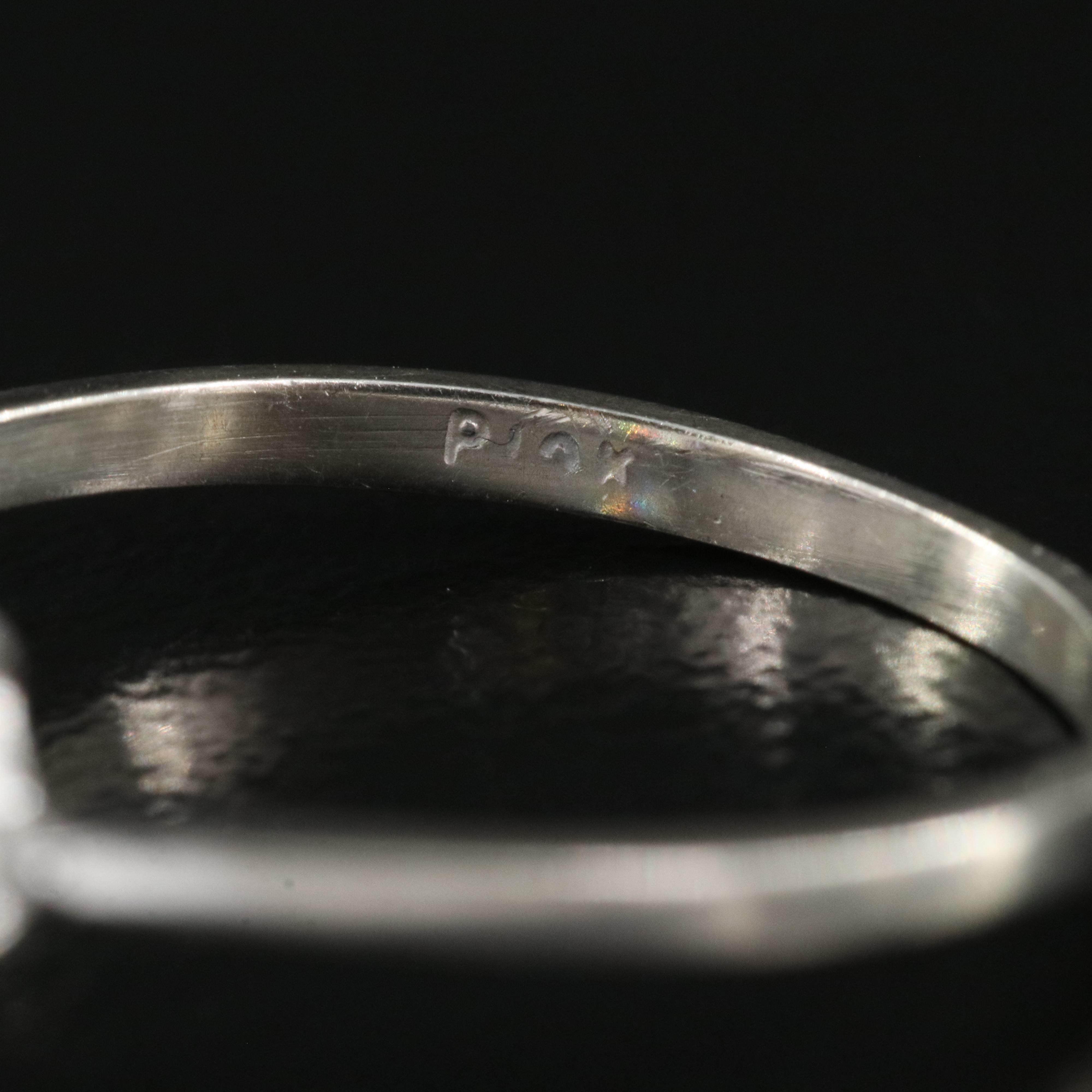 10K Aquamarine and Diamond Heart Ring