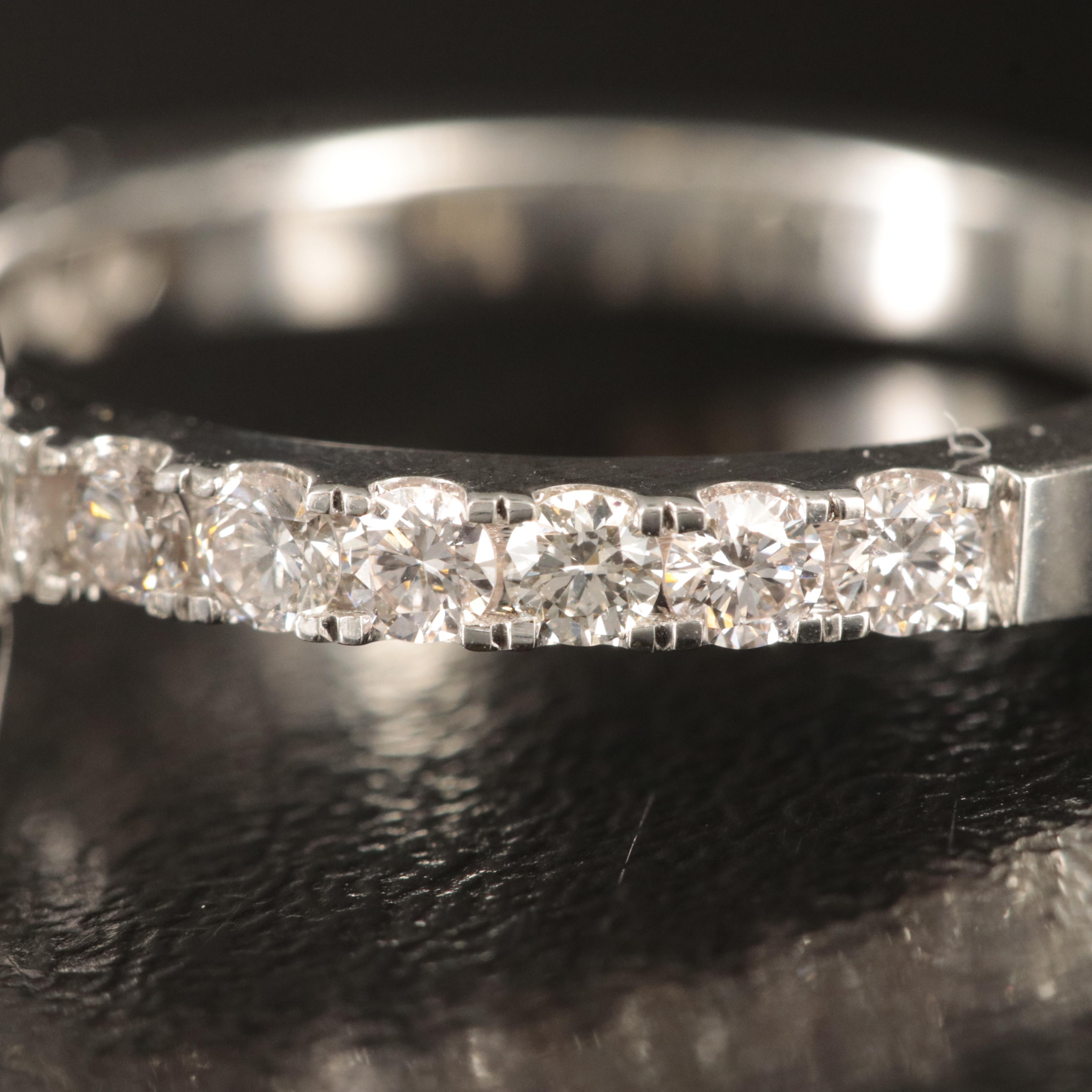 14K 3.66 CTW Lab Grown Diamond Ring with IGI Report