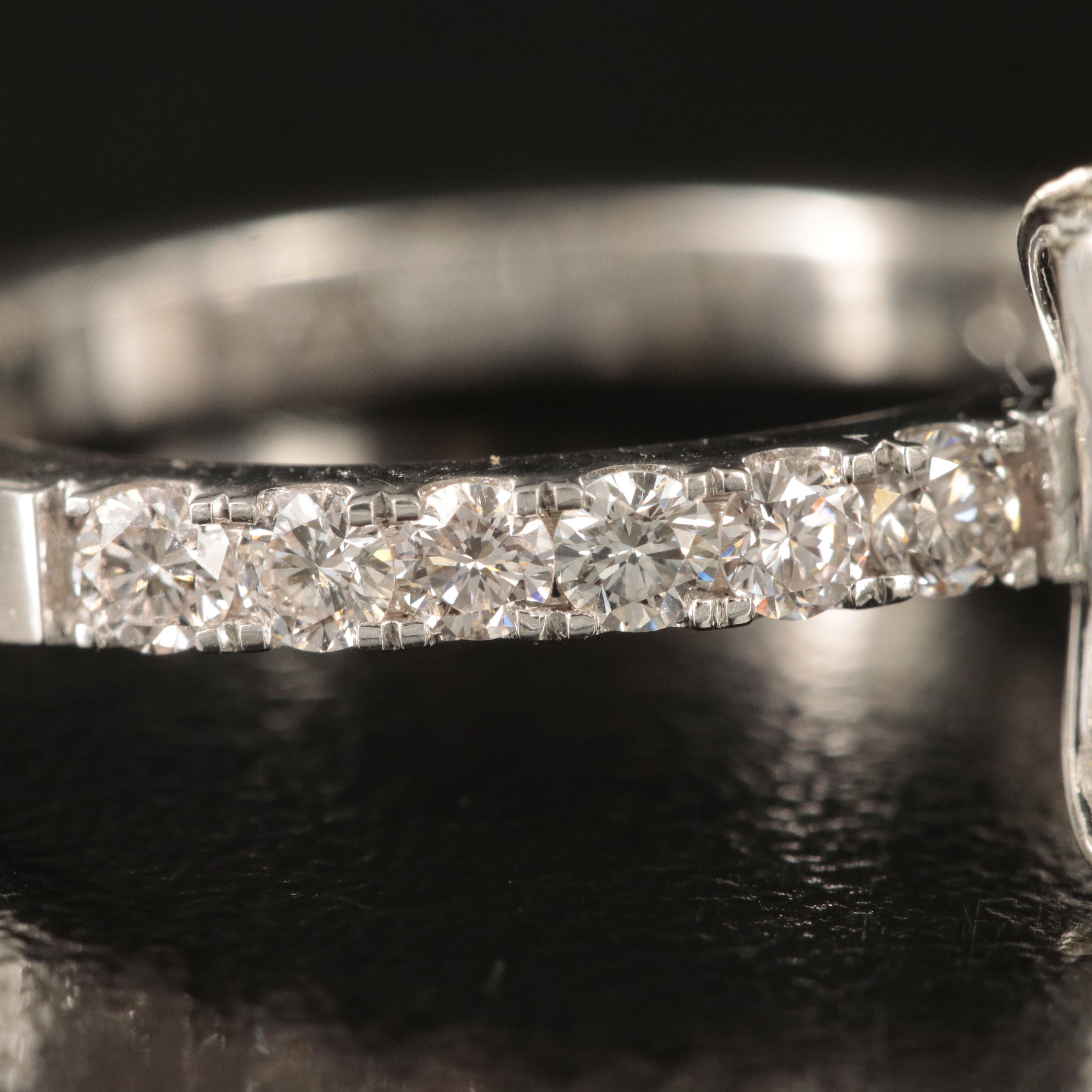 14K 3.66 CTW Lab Grown Diamond Ring with IGI Report