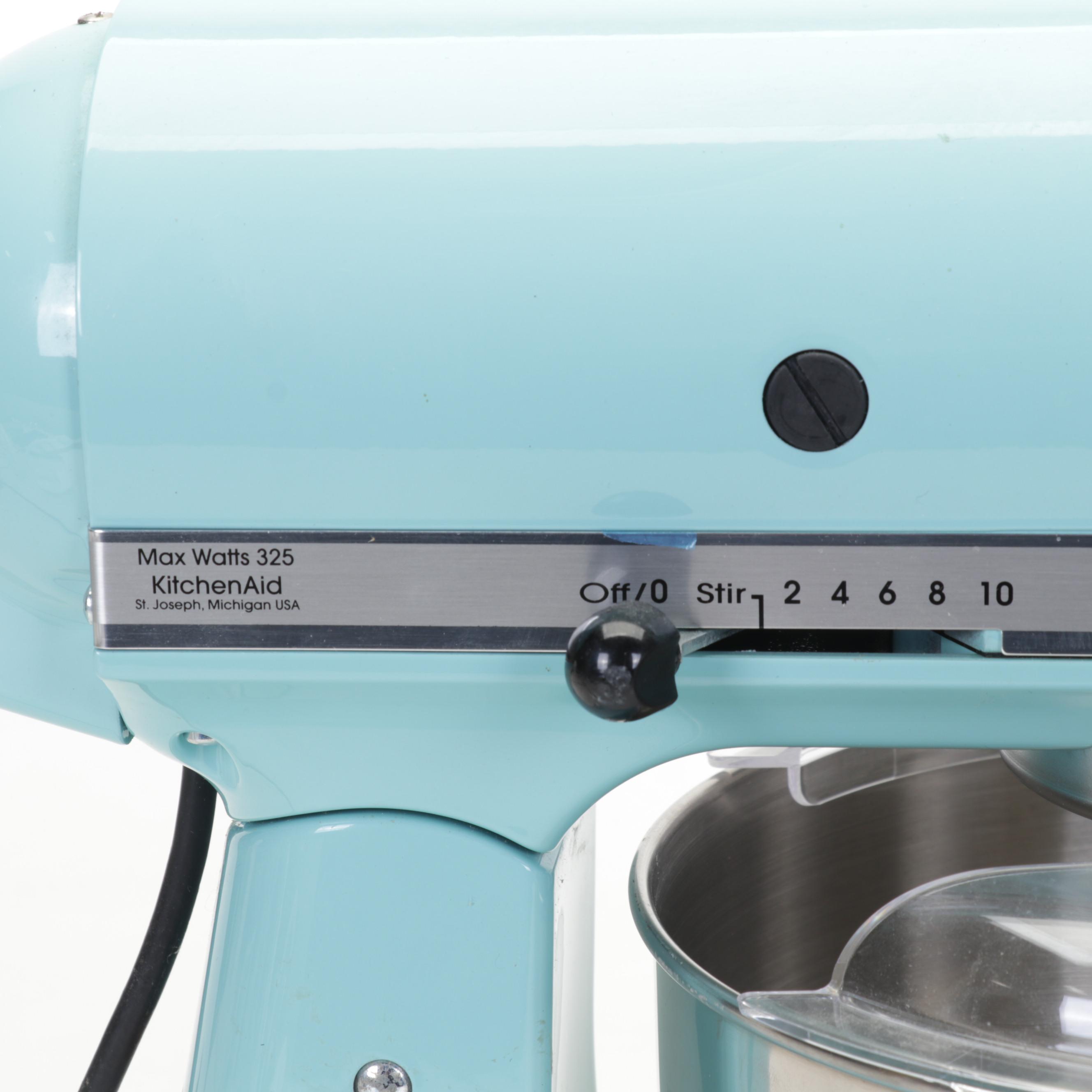 KitchenAid Artisan Series Tilt-Head Stand Mixer in Mineral Water Blue and More