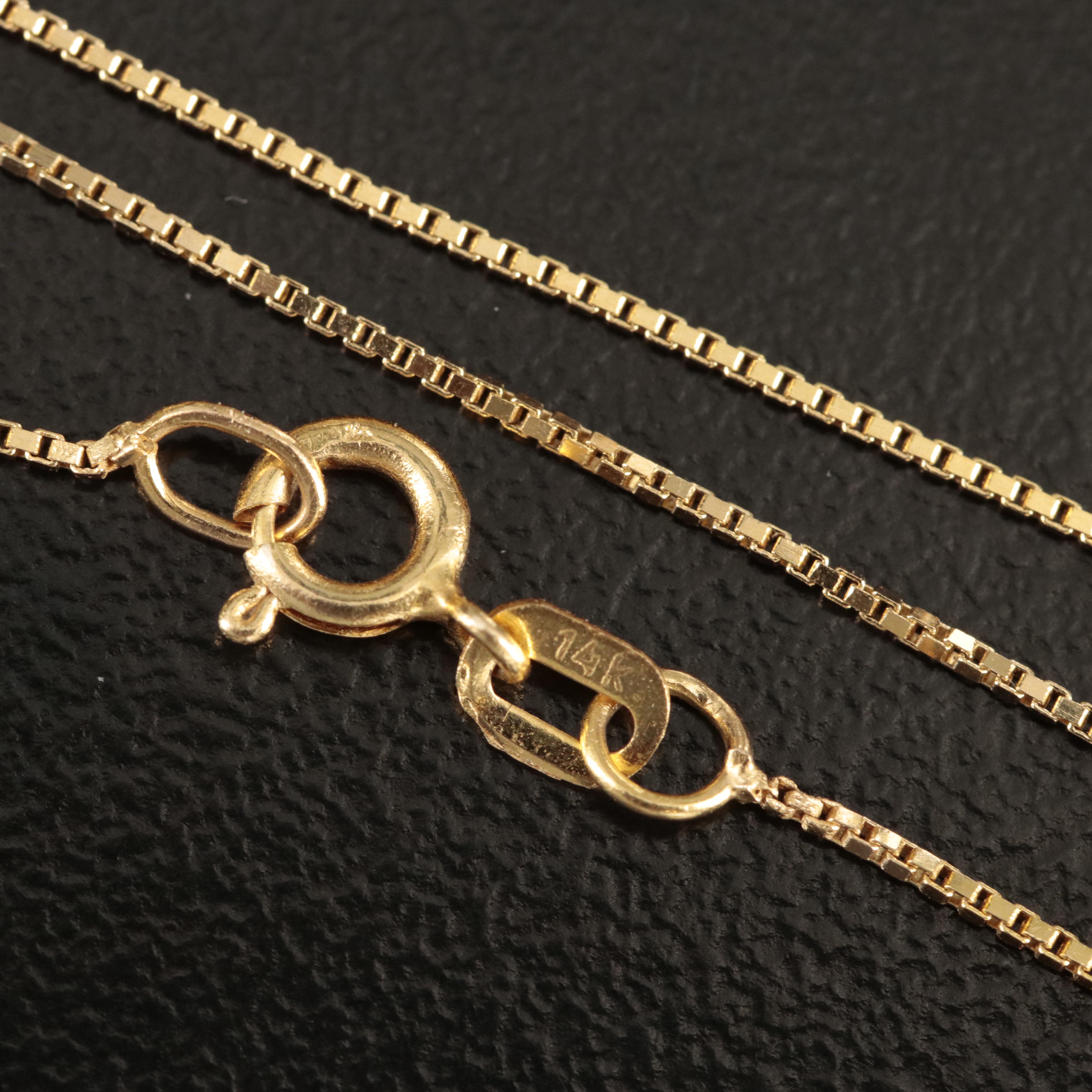 Antique 10K Diamond and Seed Pearl Sunburst Converter Pendant on 14K Box Chain