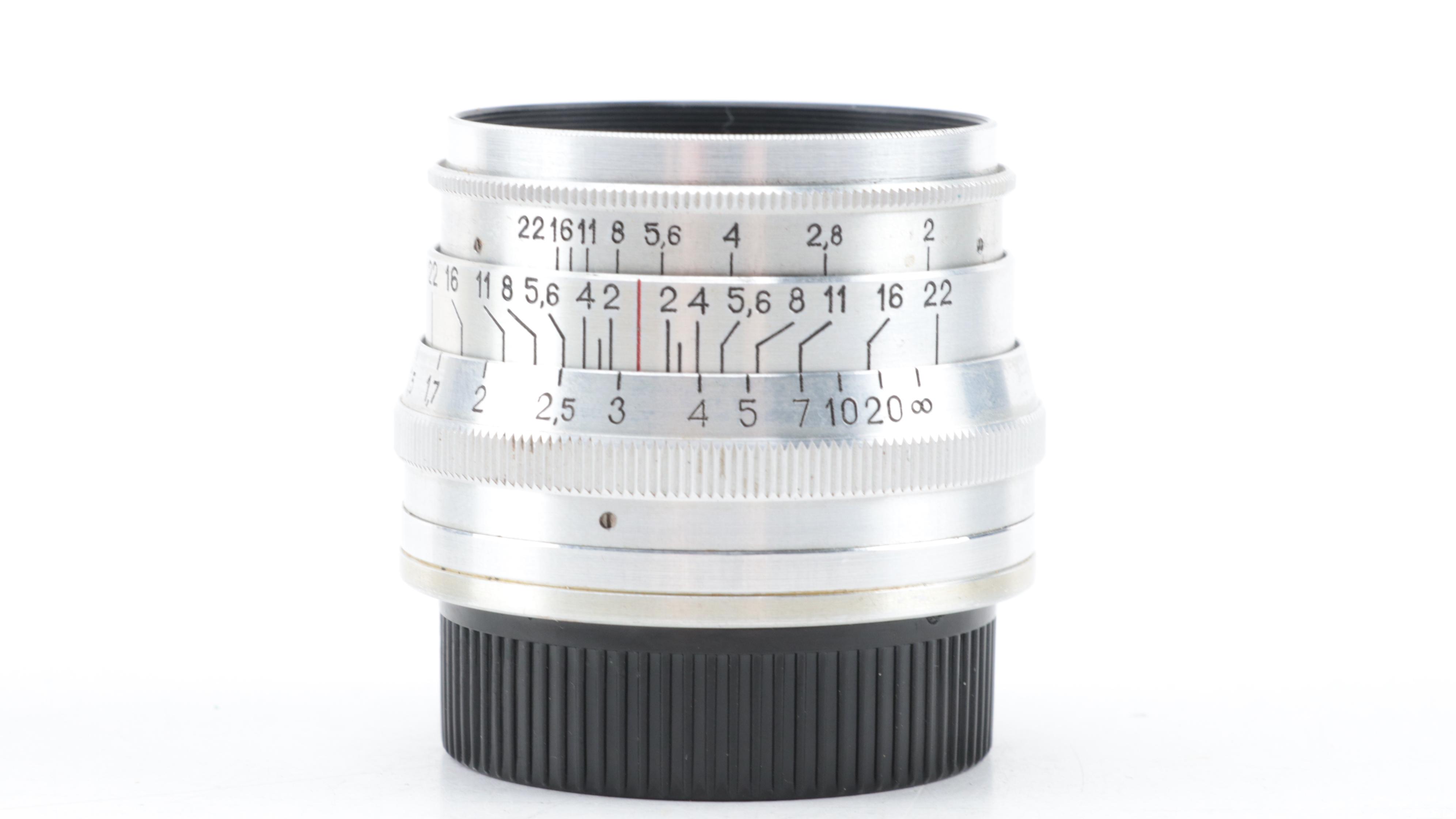 FED Model 3 Rangefinder Cameras with Lens, Mid to Late 20th Century