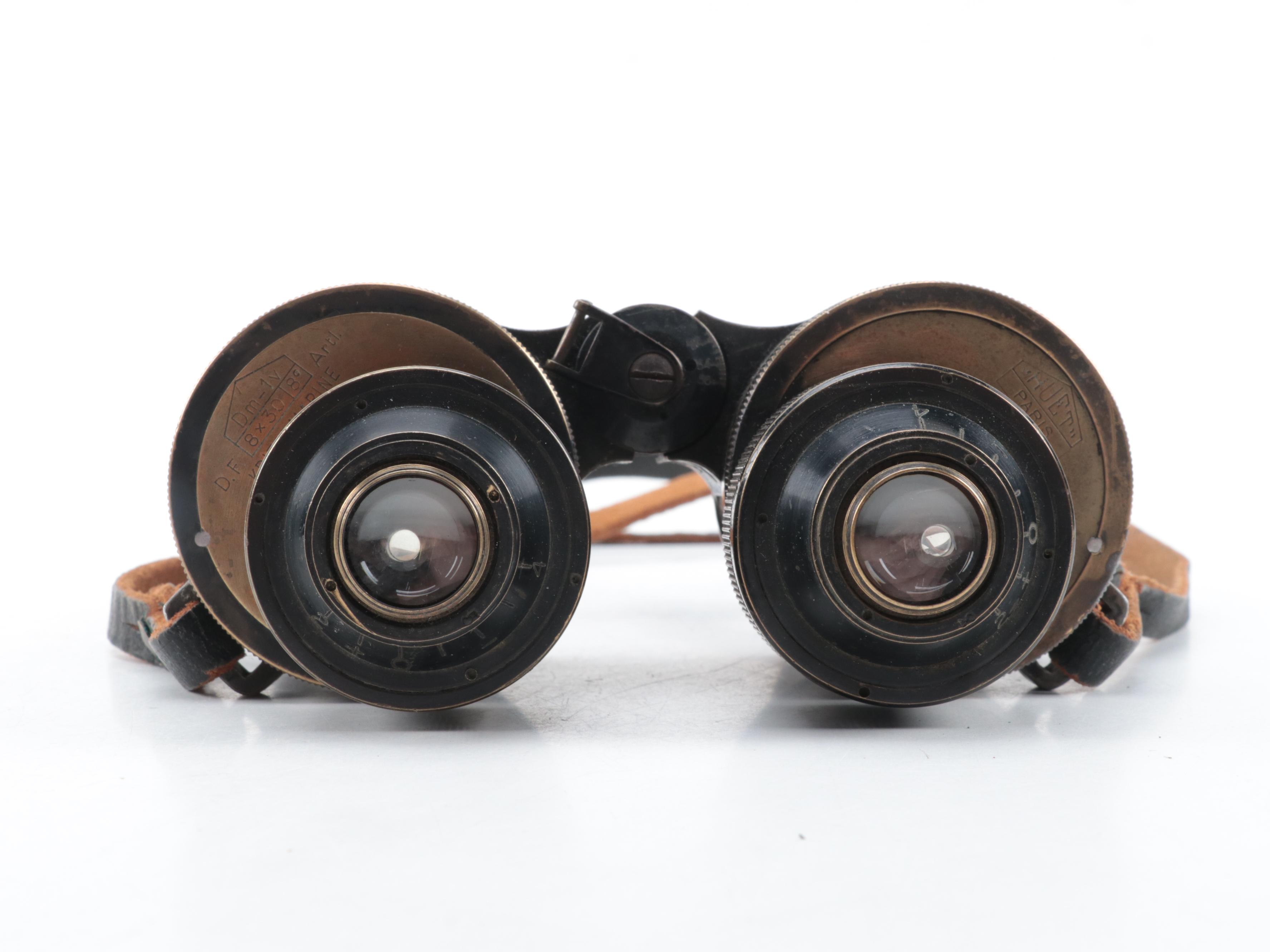 Huet for Kriegsmarine WWII Era Binoculars