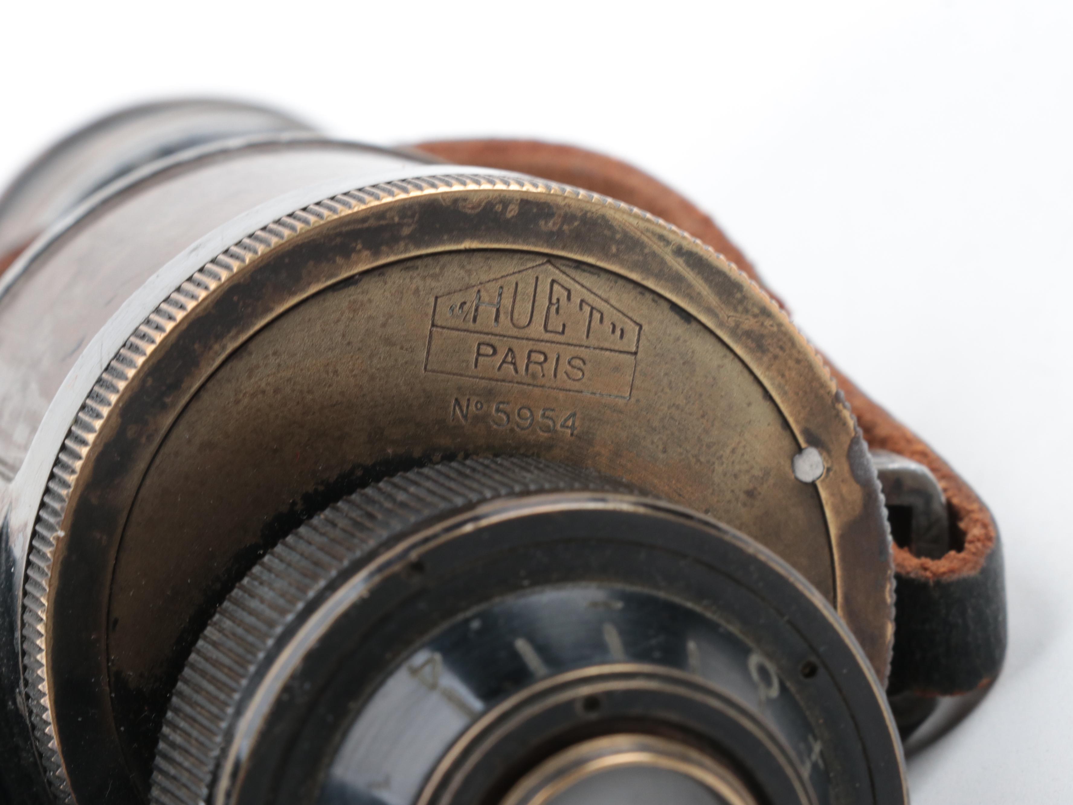 Huet for Kriegsmarine WWII Era Binoculars