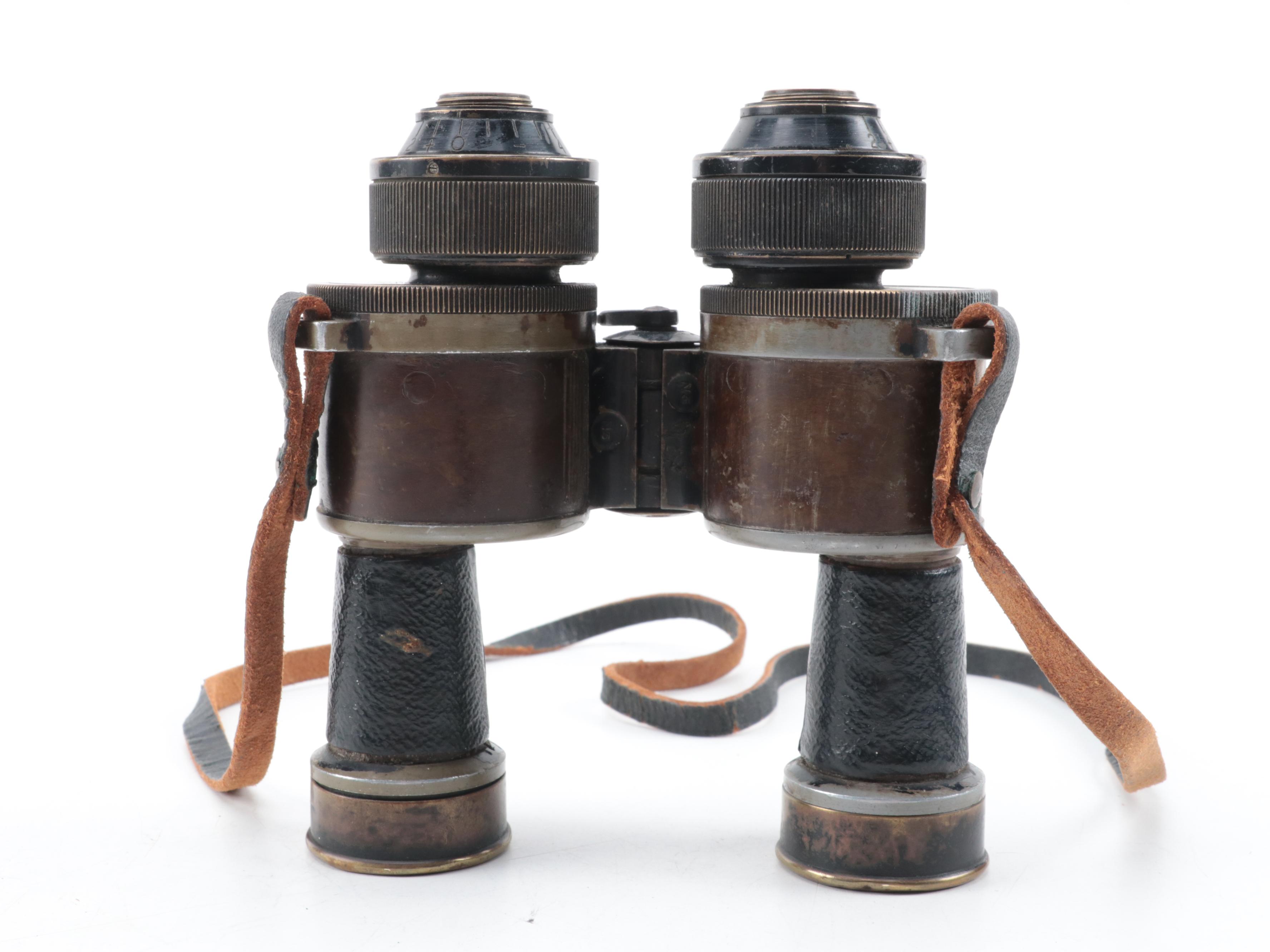 Huet for Kriegsmarine WWII Era Binoculars