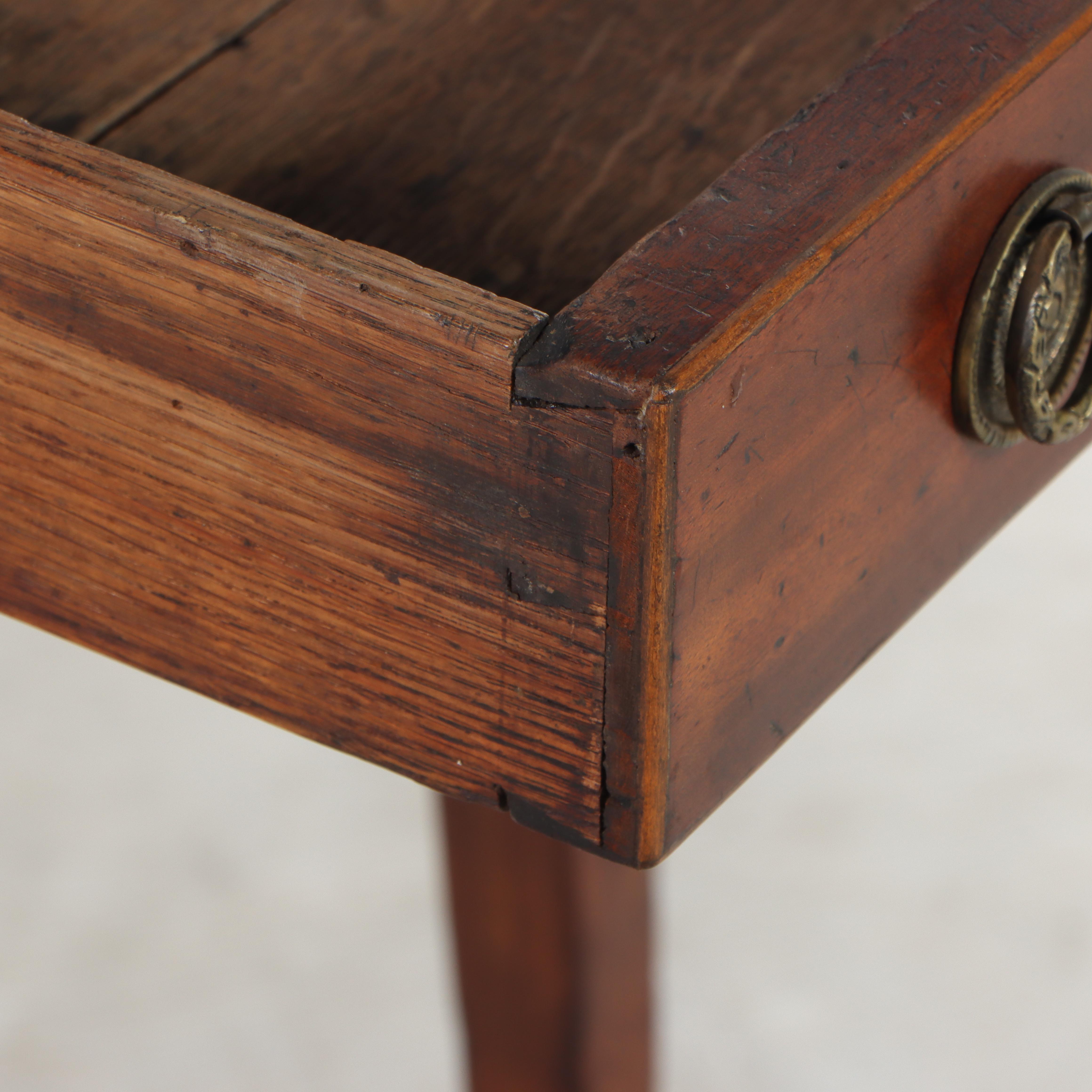 George III Mahogany and String-Inlaid Pembroke Table, circa 1800