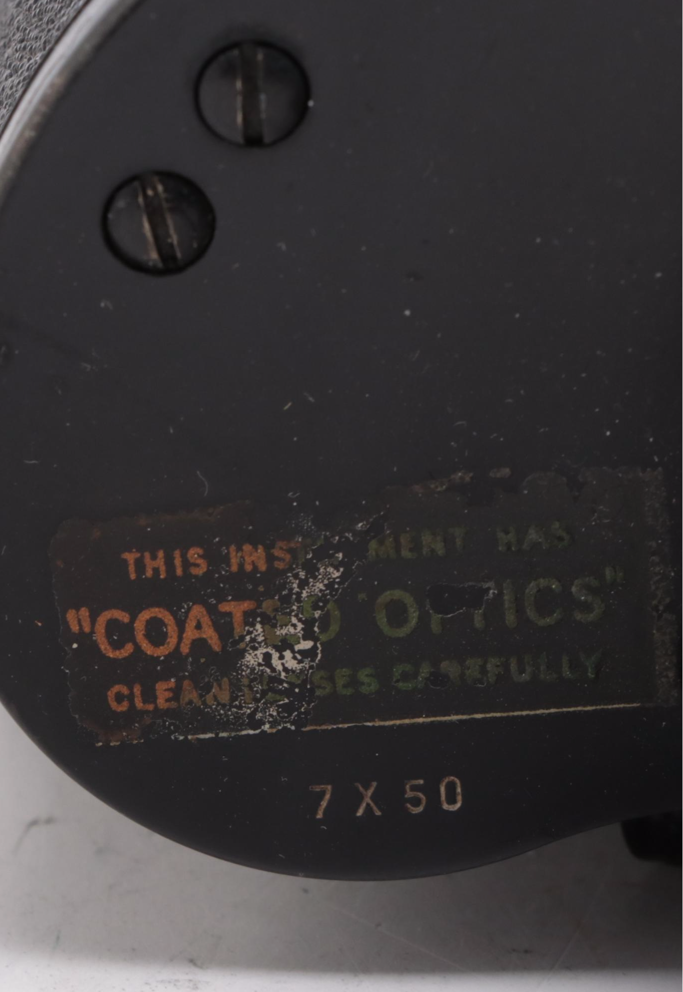 WWII Era Hayward for U. S. Navy Mark 45 Binoculars, 1944