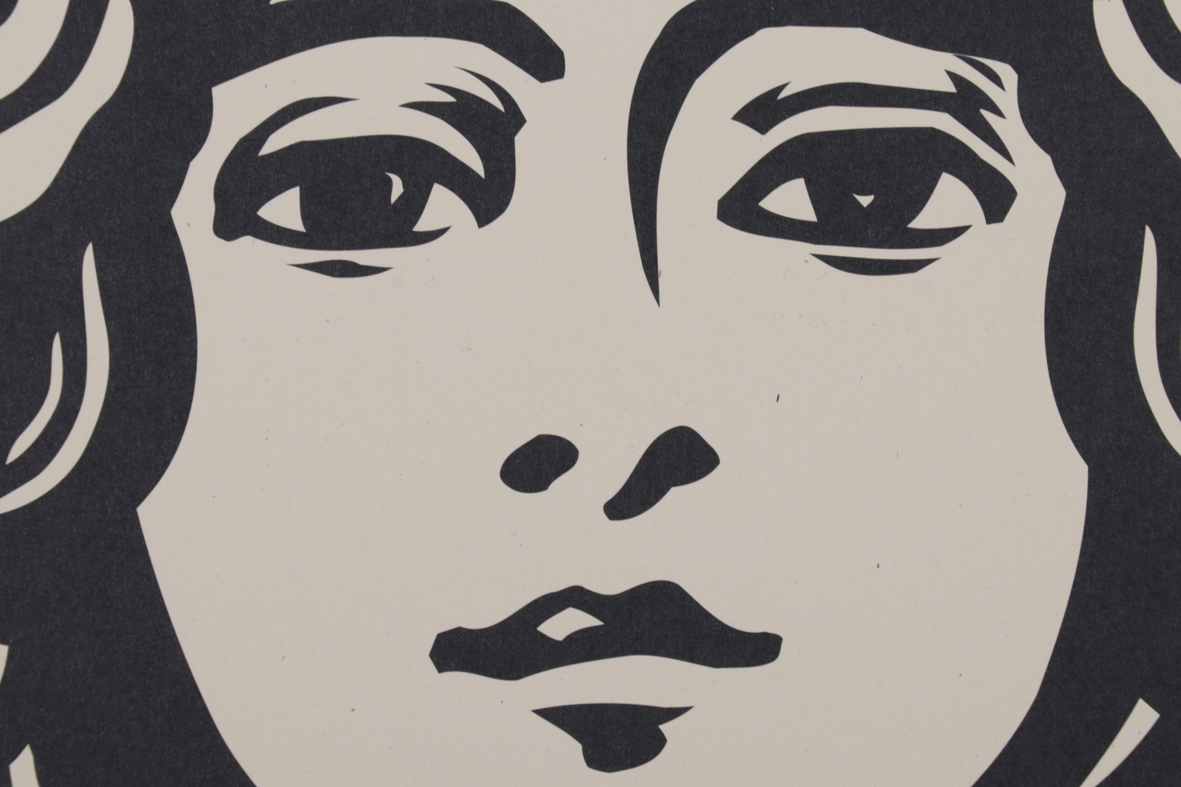 Shepard Fairey Offset Print "Make Art Not War," 2023