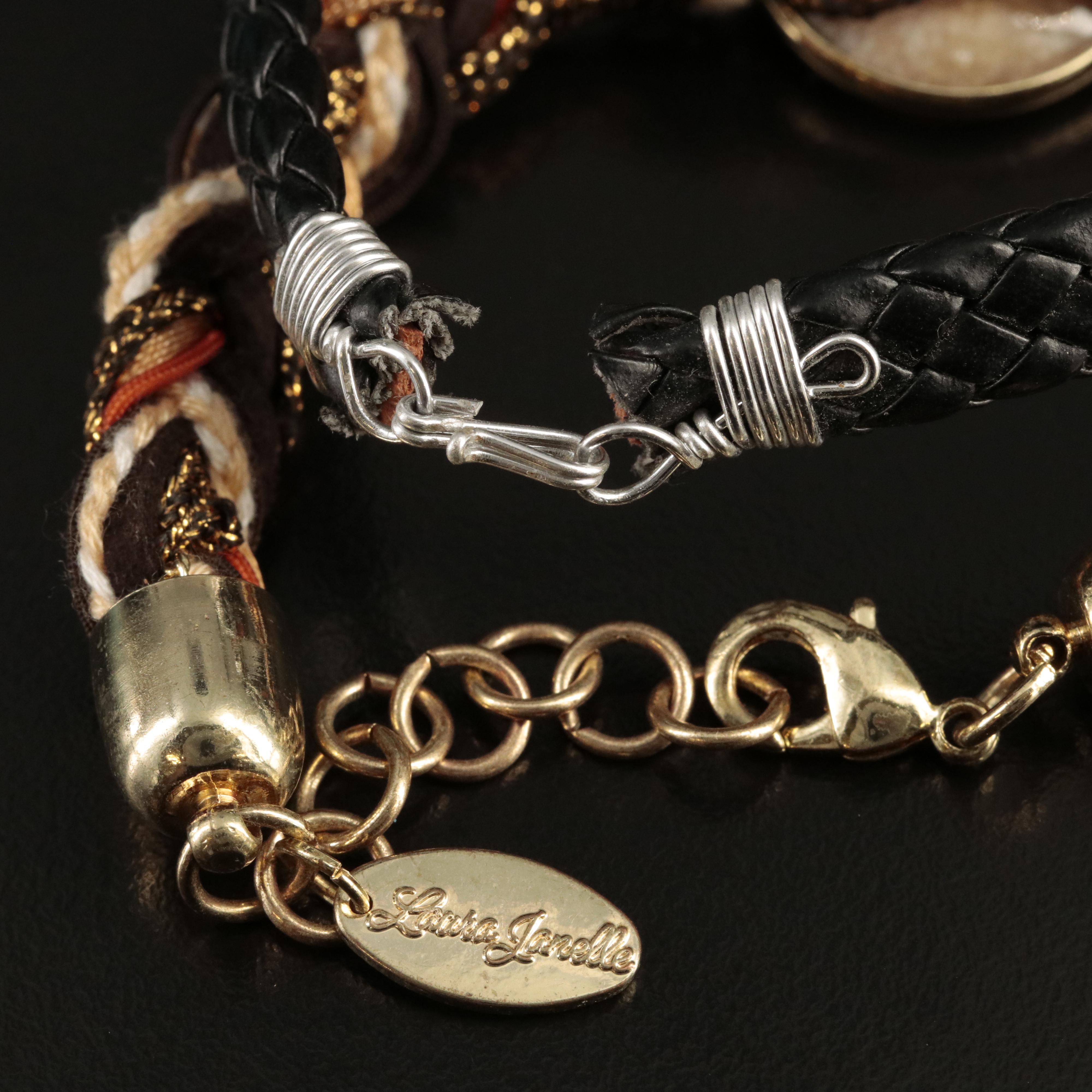 Laura Janelle Featured in Necklaces and Bracelets Including Howlite