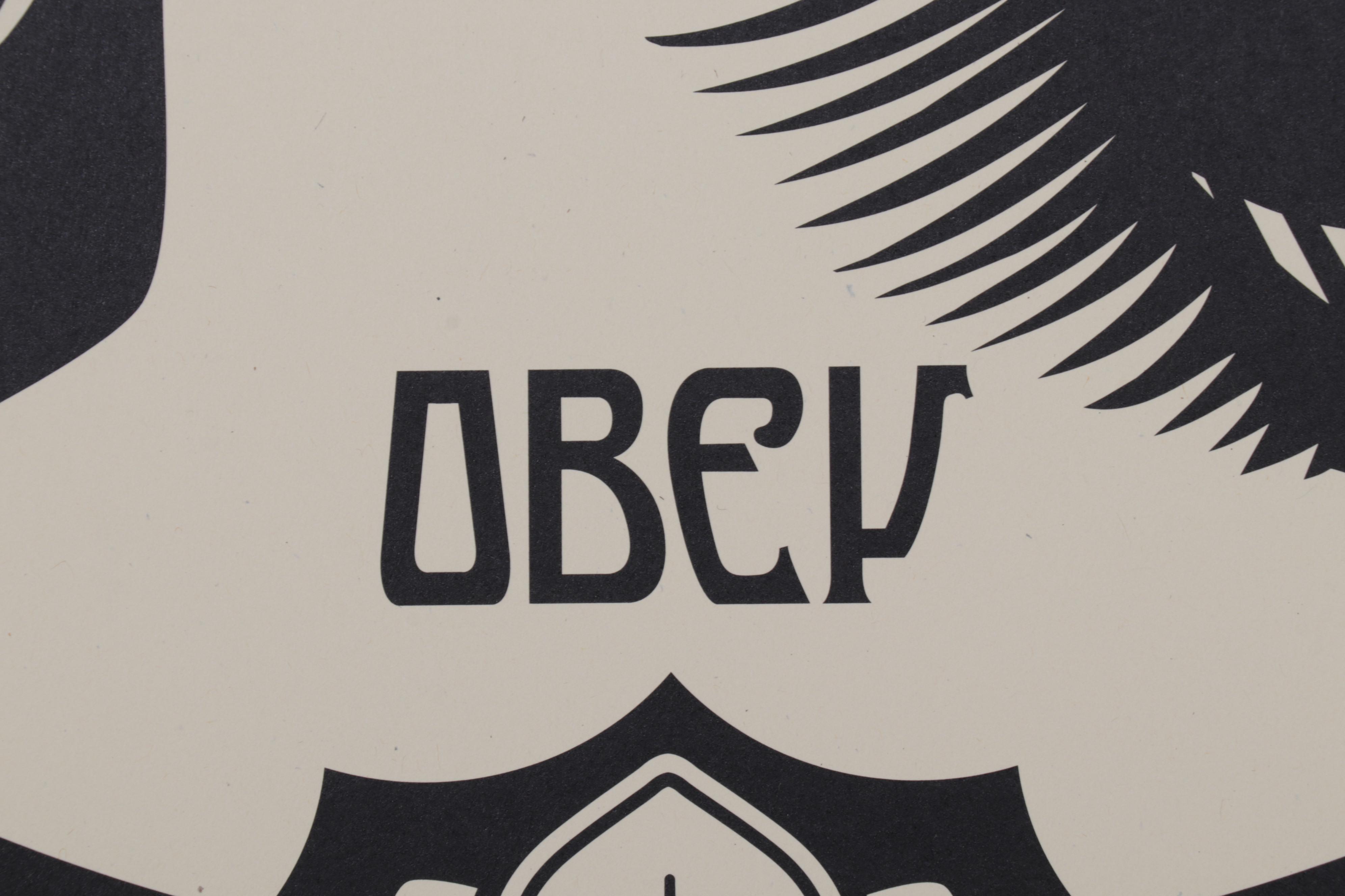 Shepard Fairey Offset Print "Make Art Not War," 2023