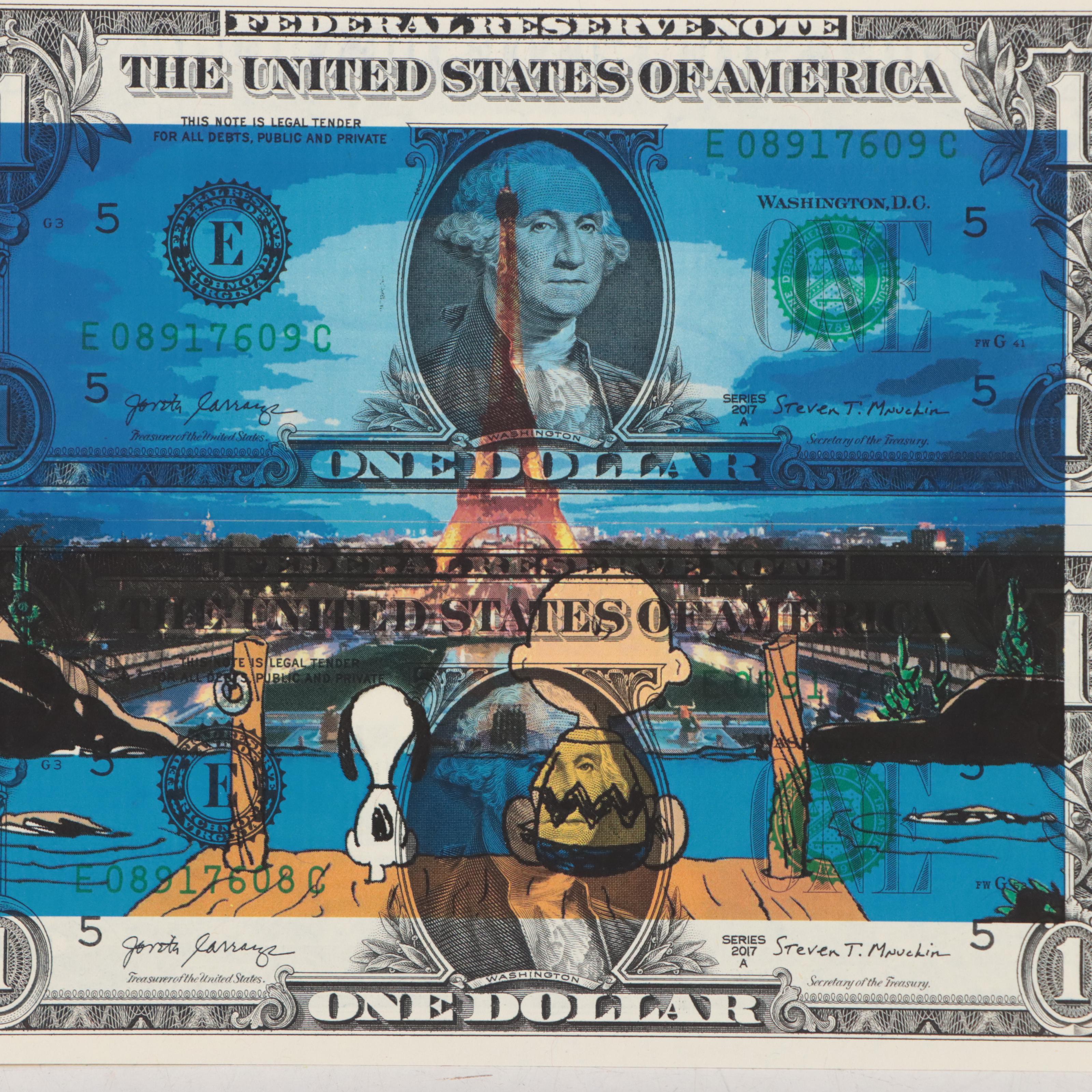 Death NYC Pop Art Graphic Print of Peanuts, 2022