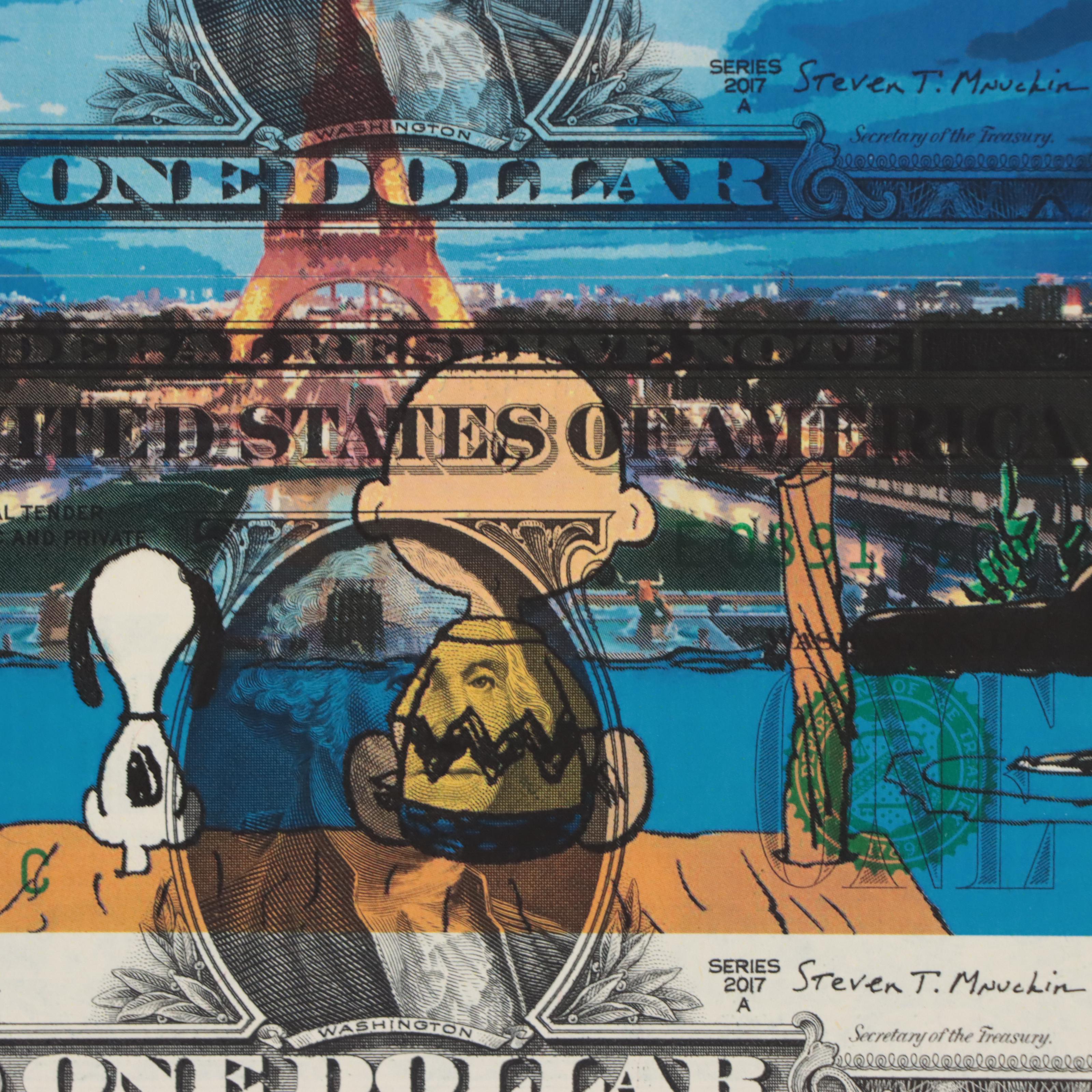 Death NYC Pop Art Graphic Print of Peanuts, 2022