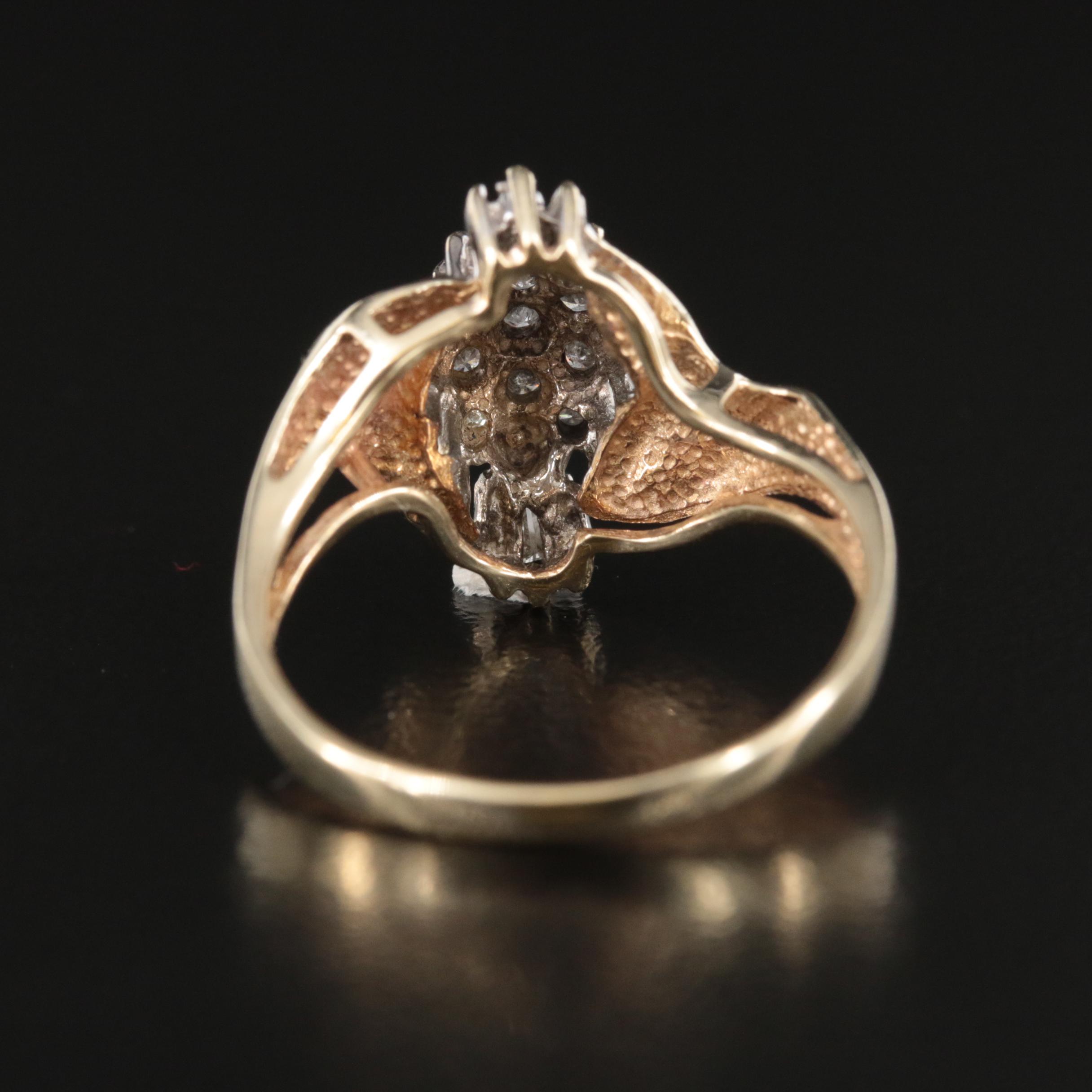 10K 0.25 CTW Diamond Ring