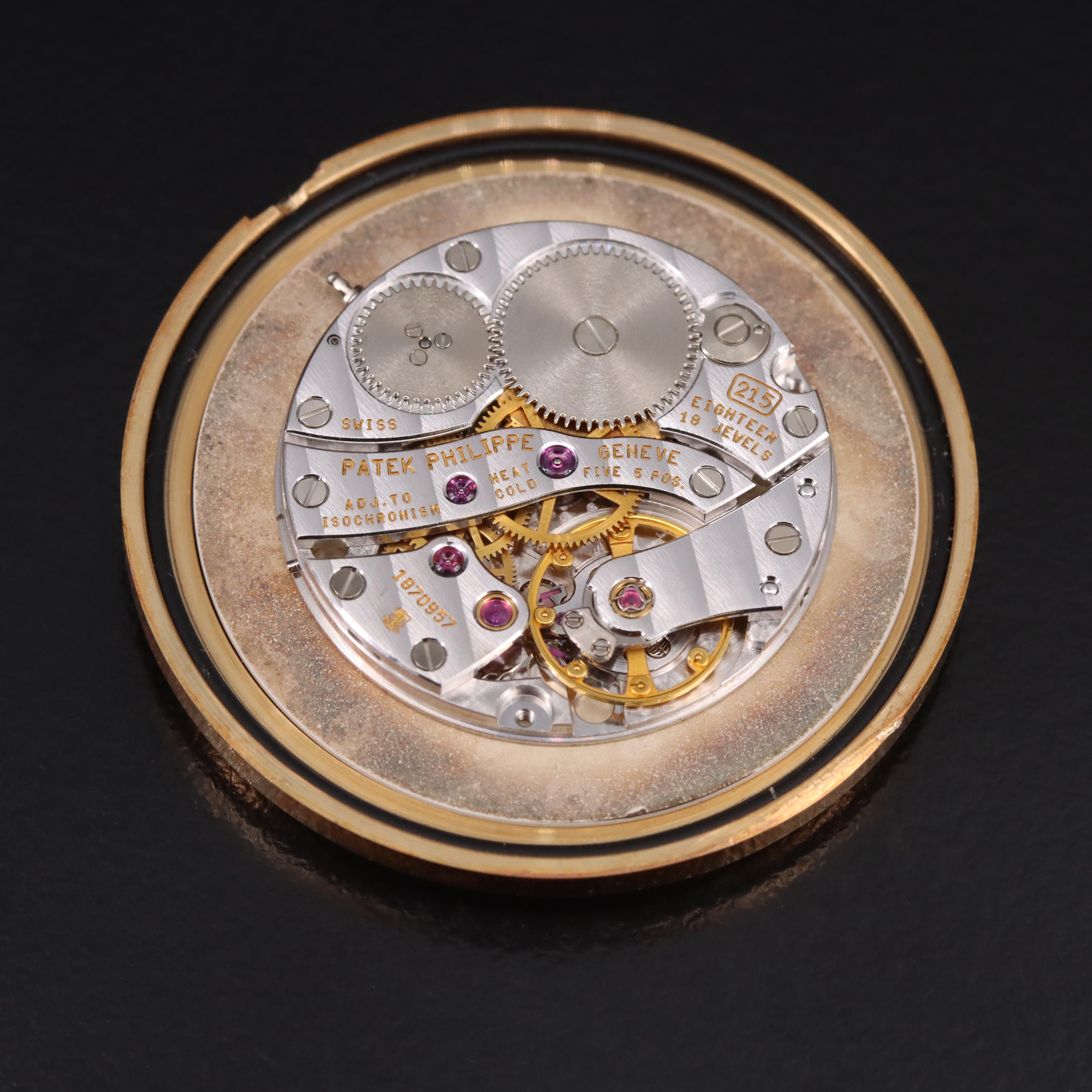 18K Patek Philippe Calatrava Officer Watch