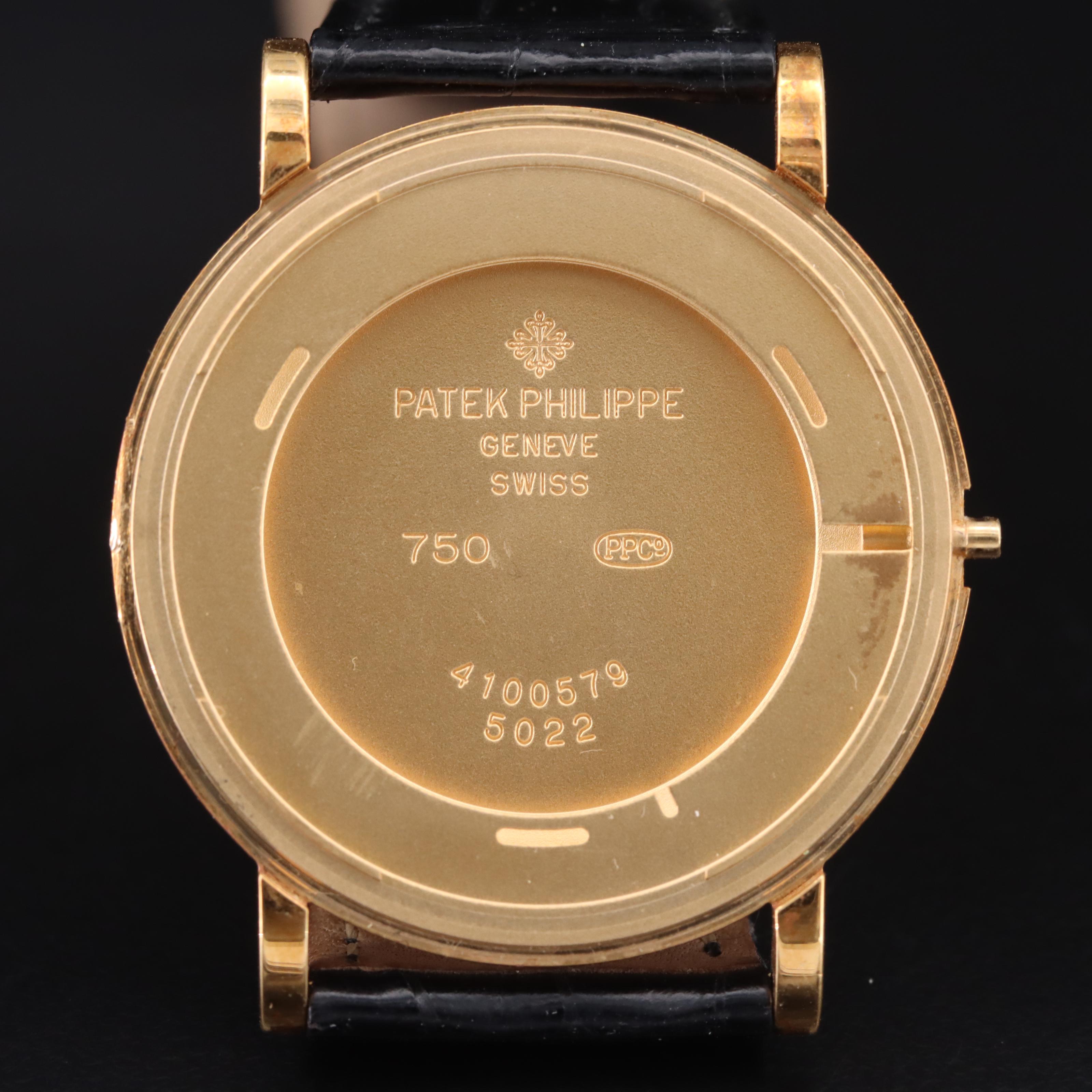 18K Patek Philippe Calatrava Officer Watch