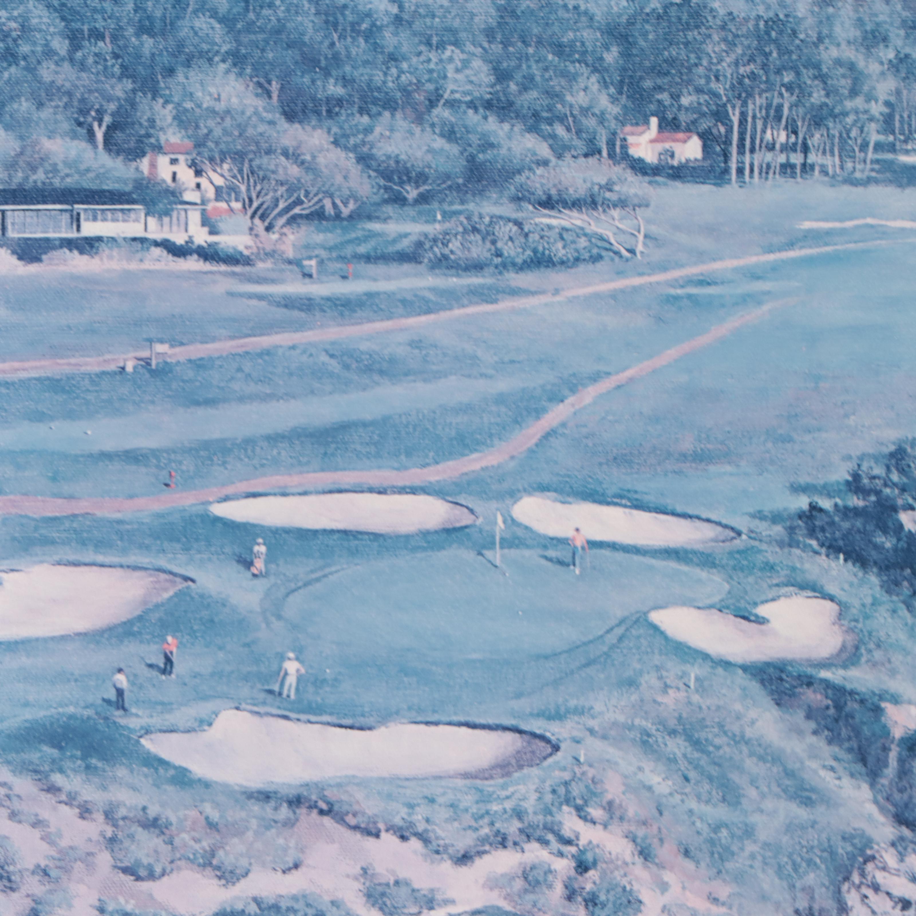 Offset Lithograph After James Peter Cost of Coastal Landscape, 21st Century