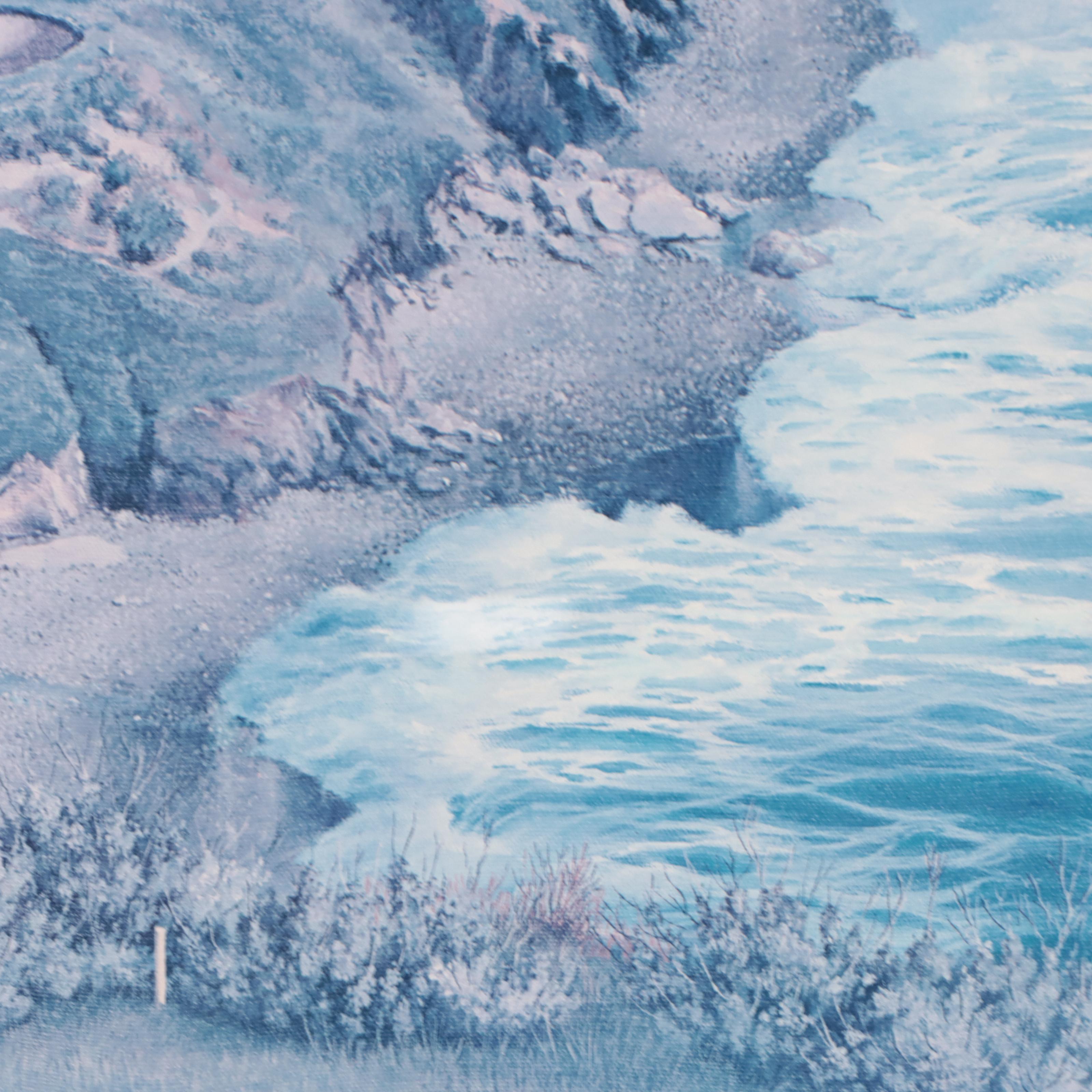 Offset Lithograph After James Peter Cost of Coastal Landscape, 21st Century