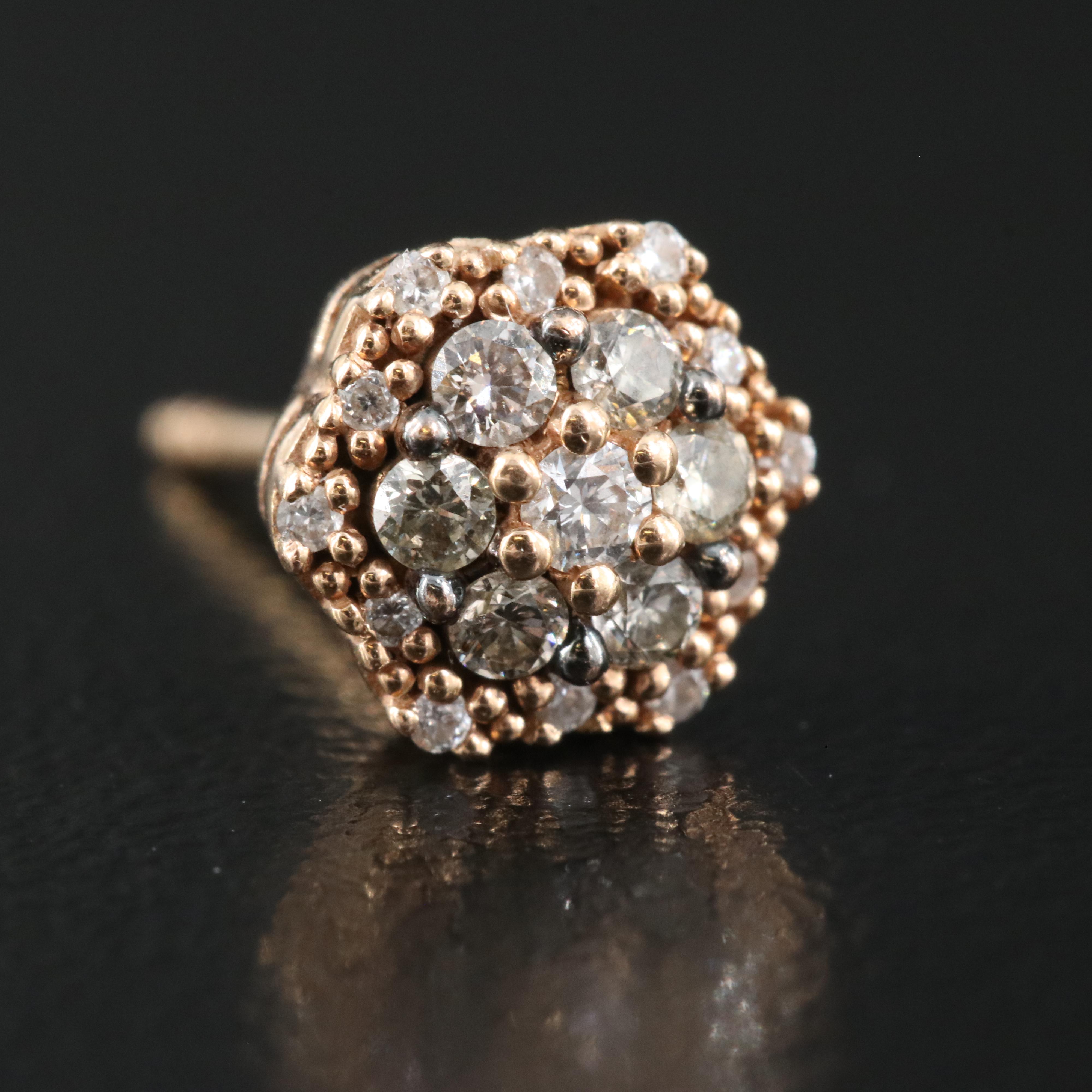 Le Vian 14K Rose Gold 0.33 CTW Diamond Stud Earrings