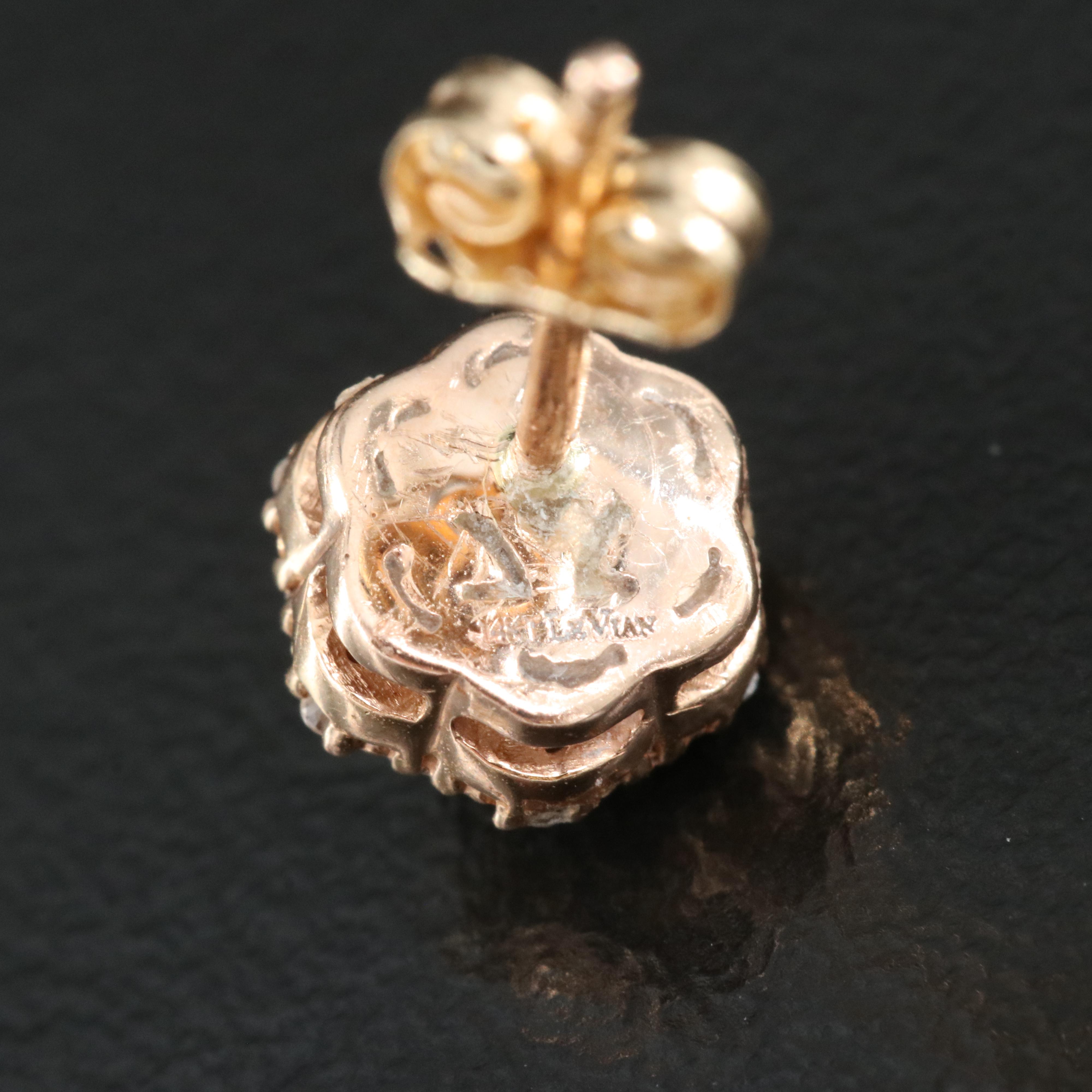 Le Vian 14K Rose Gold 0.33 CTW Diamond Stud Earrings