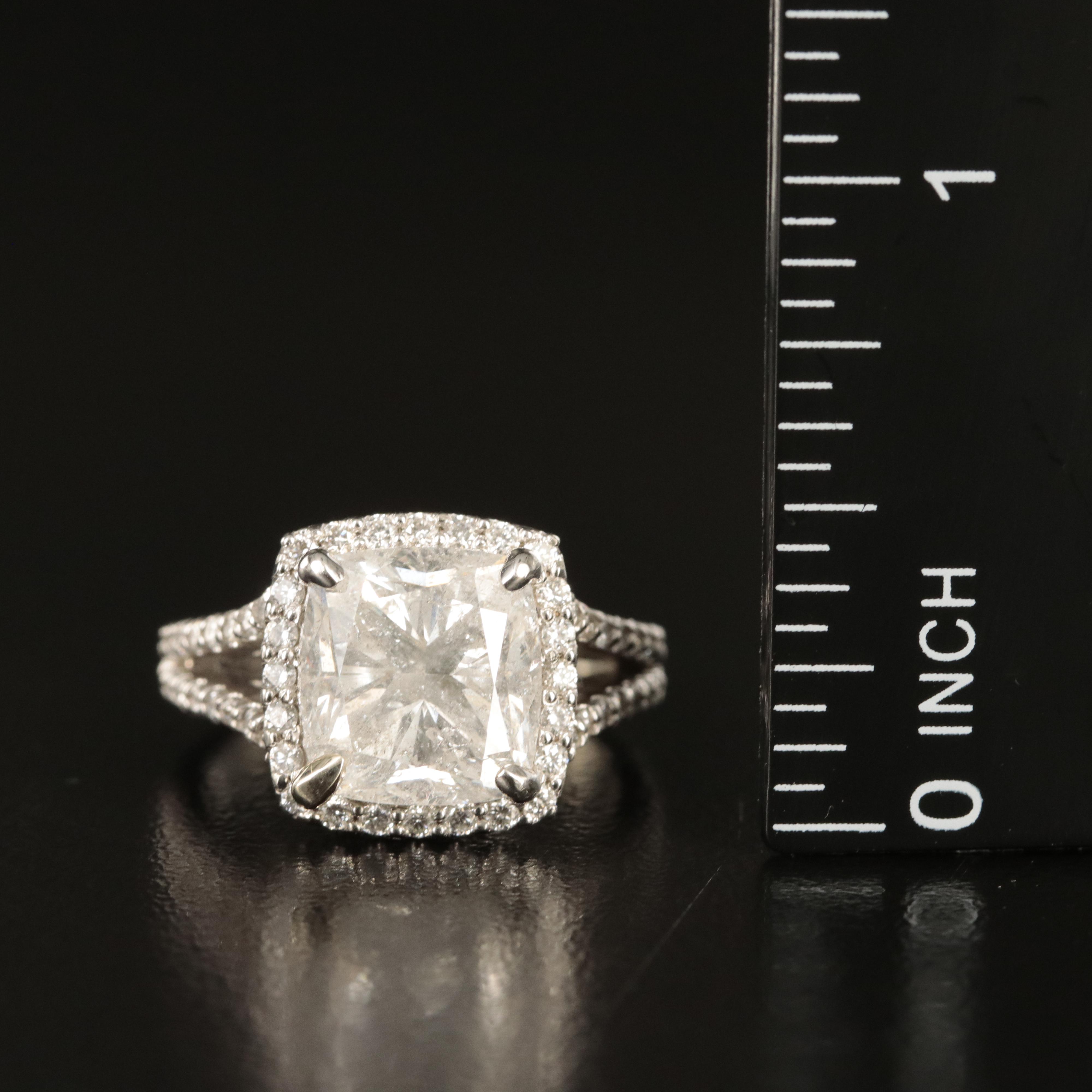 14K 6.70 CTW Diamond Ring
