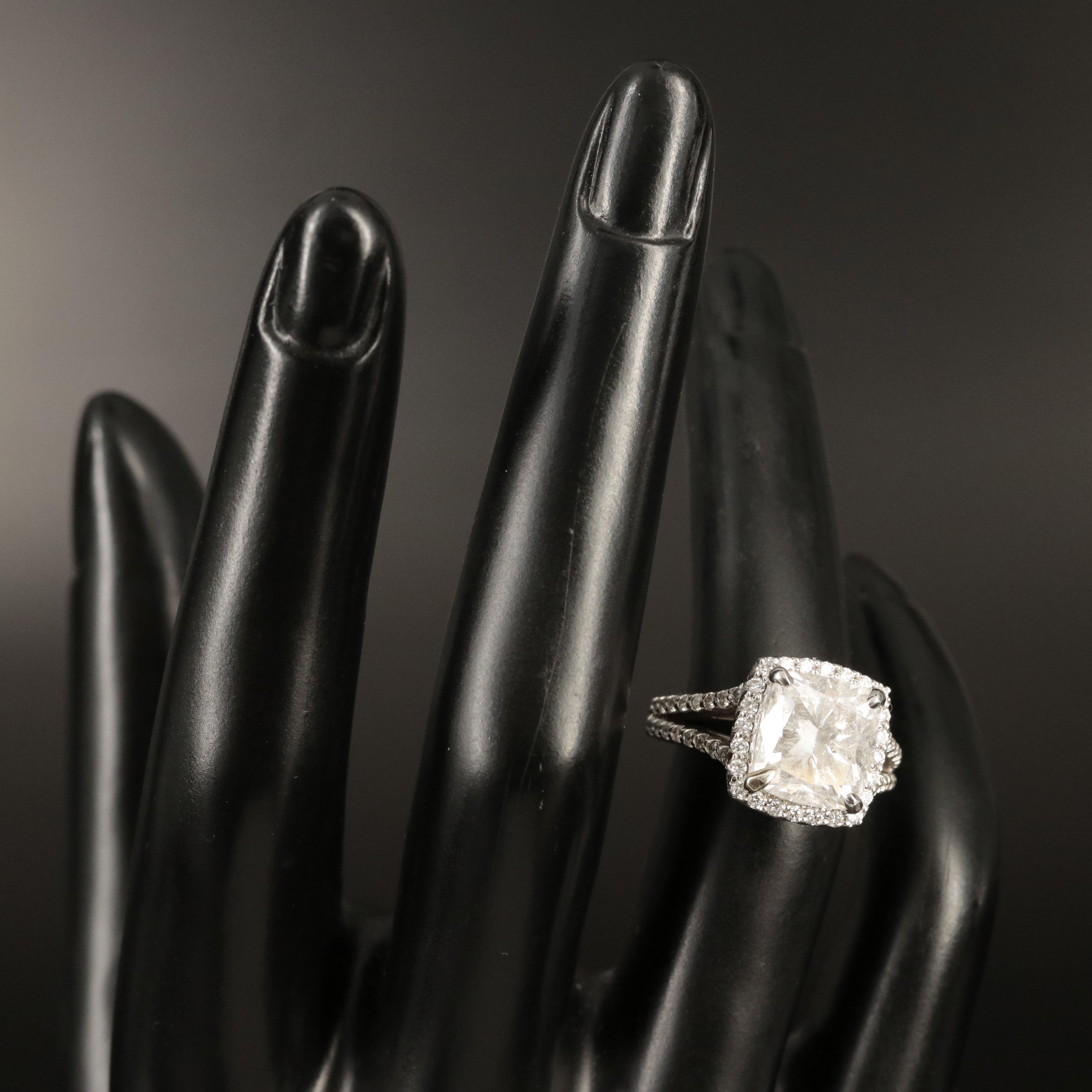 14K 6.70 CTW Diamond Ring