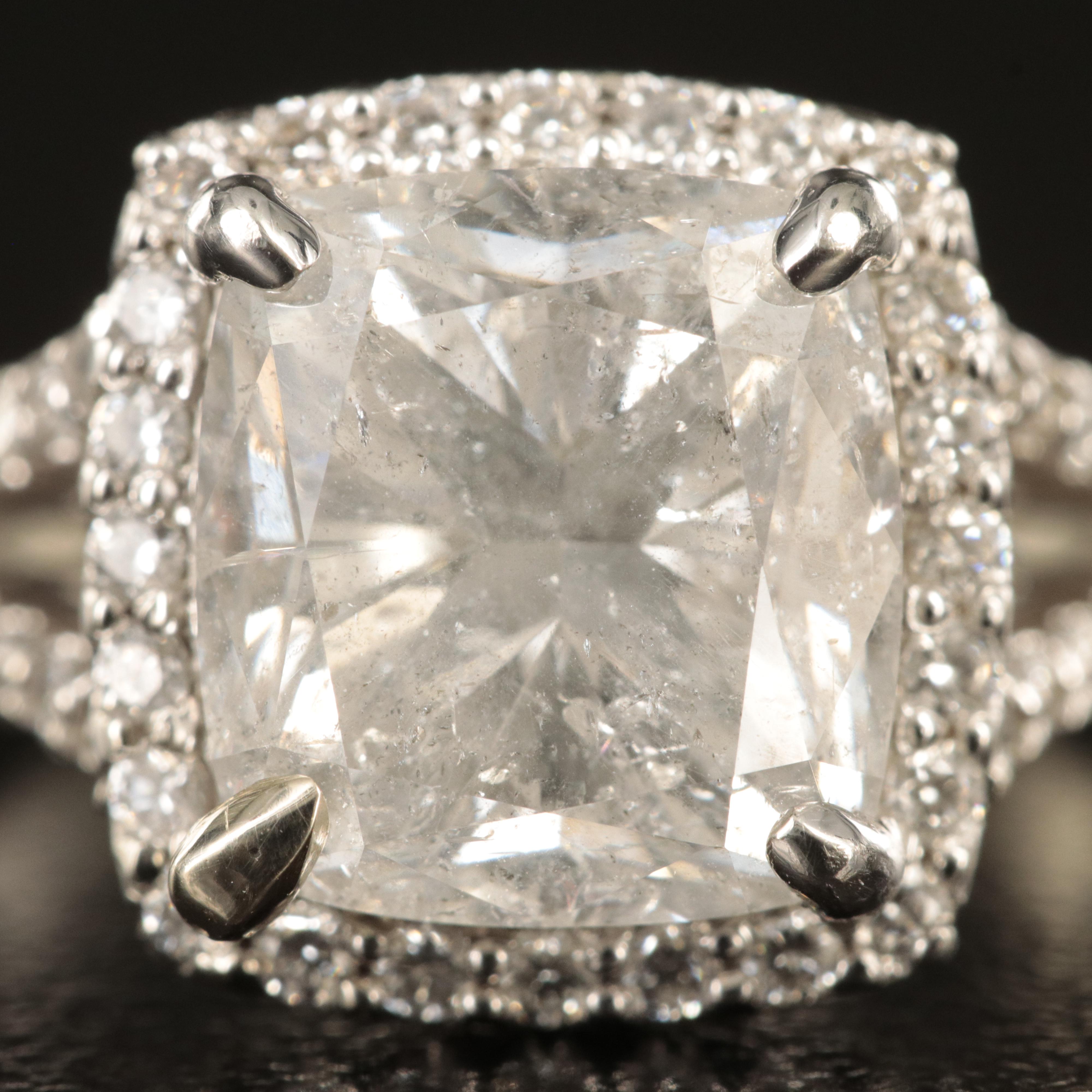 14K 6.70 CTW Diamond Ring