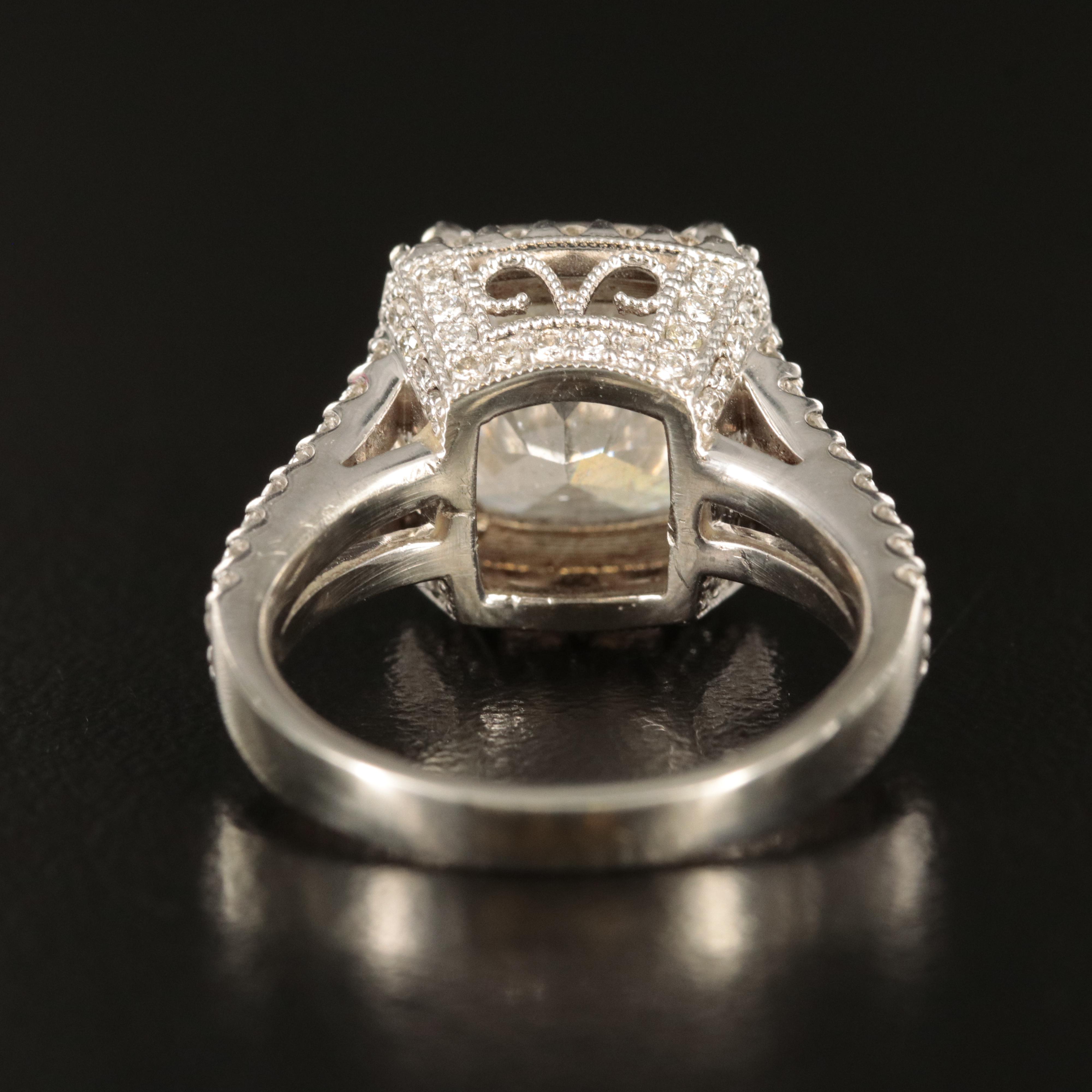 14K 6.70 CTW Diamond Ring