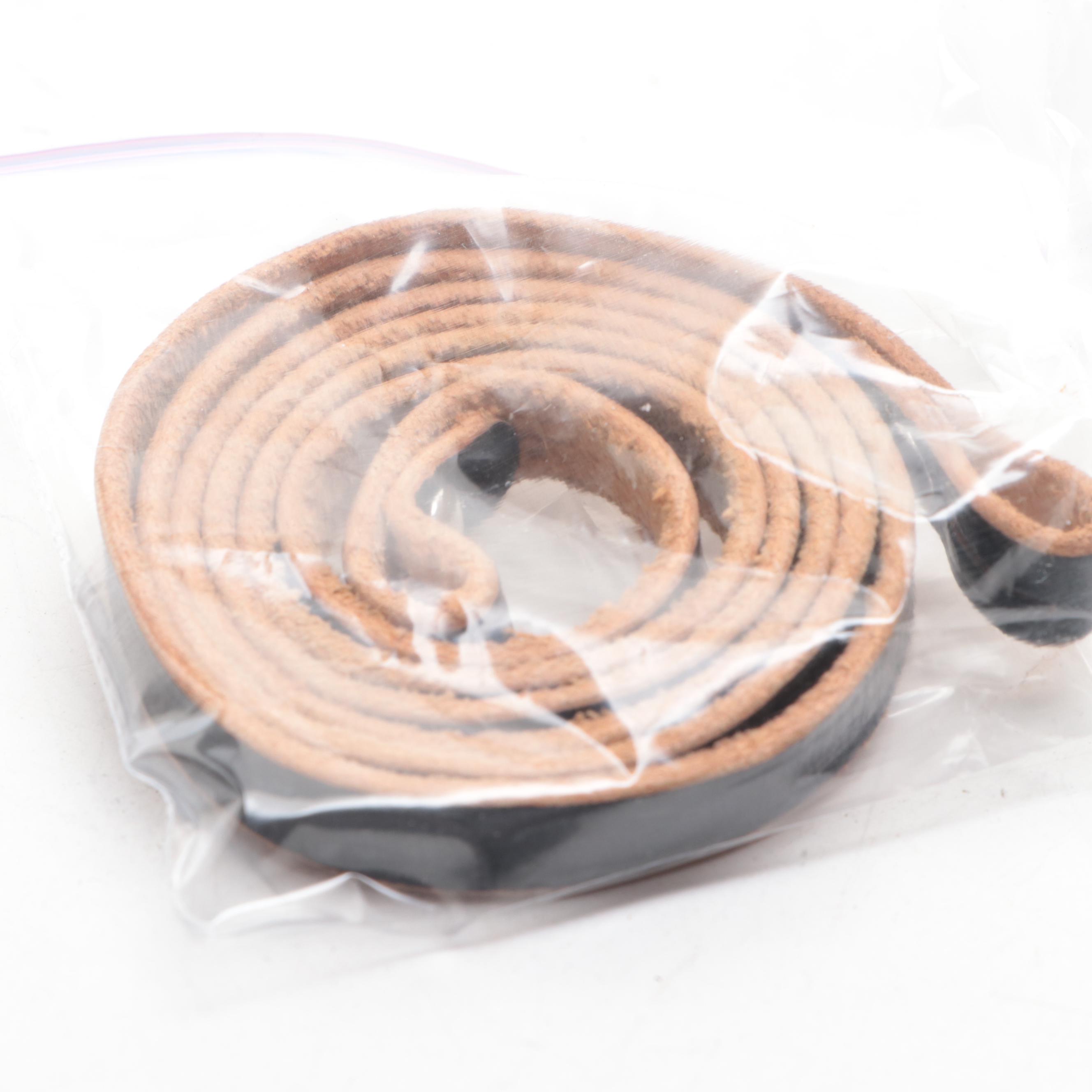 Carl Zeiss 7 x 50 Binoculars with Leather Case, Mid-20th Century