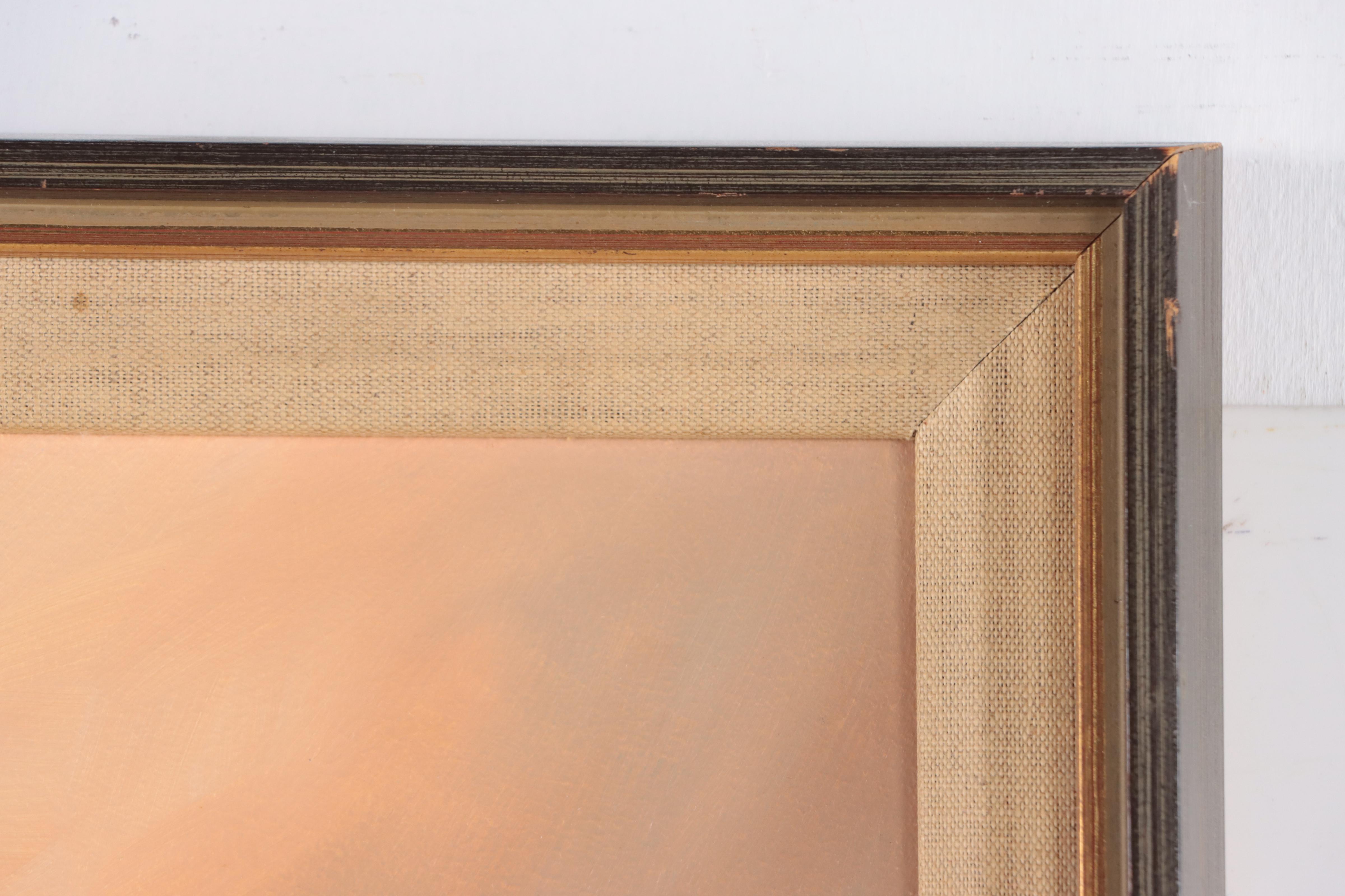 Tom Guinan Marsh Landscape Oil Painting, Late 20th Century