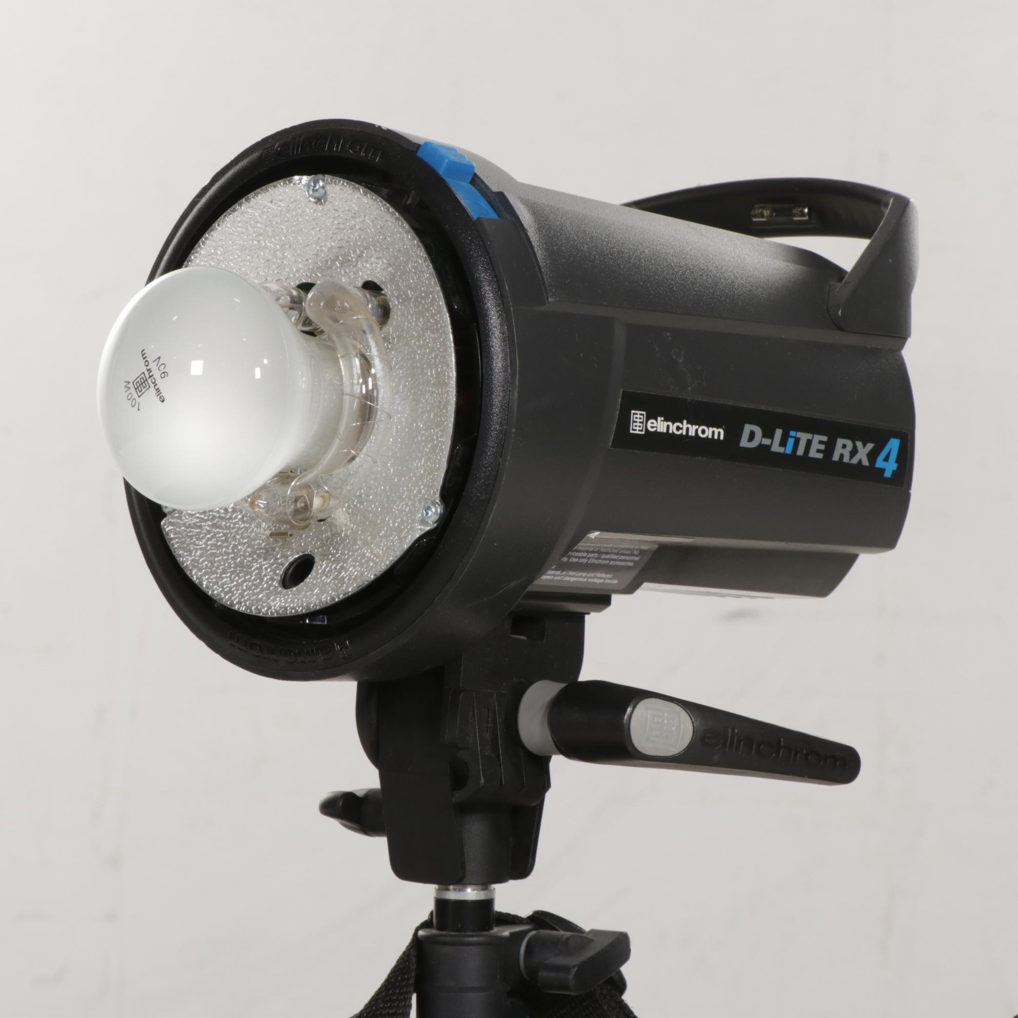Two Elinchrom D-Lite RX4 Monolight Kits with EL-Skyport Speed Transmitter & More