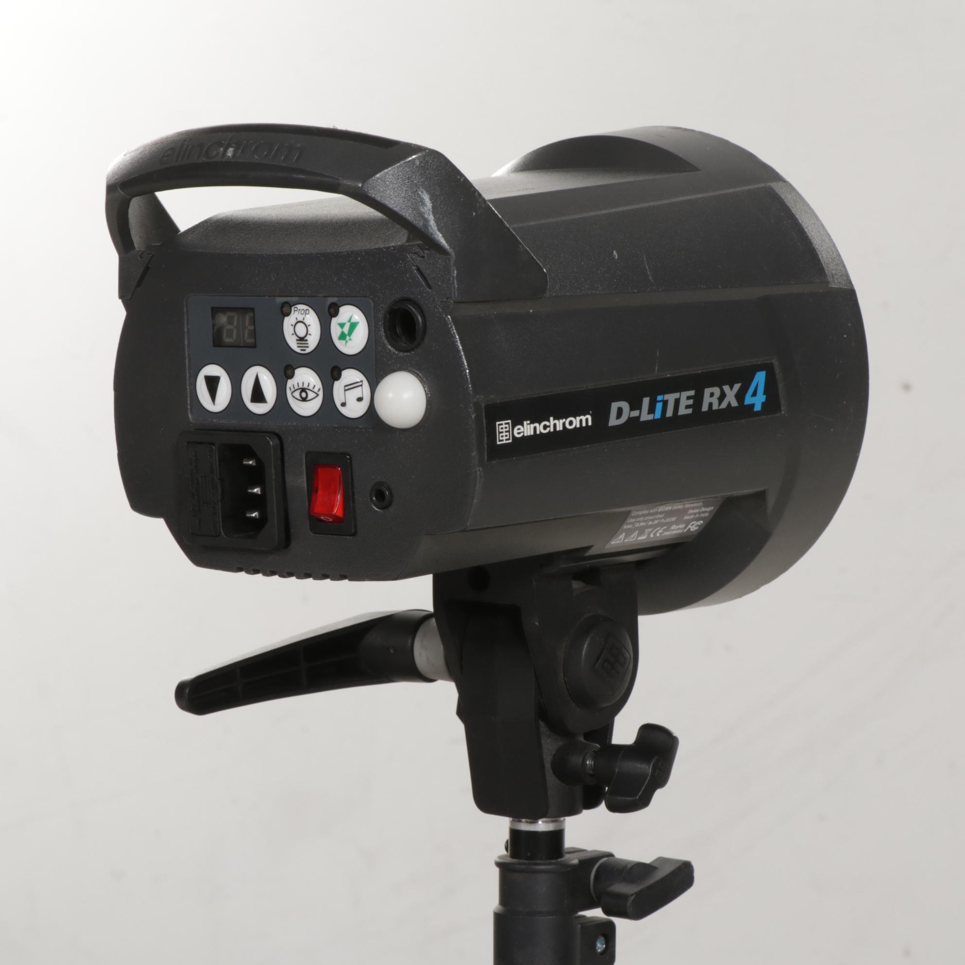 Two Elinchrom D-Lite RX4 Monolight Kits with EL-Skyport Speed Transmitter & More