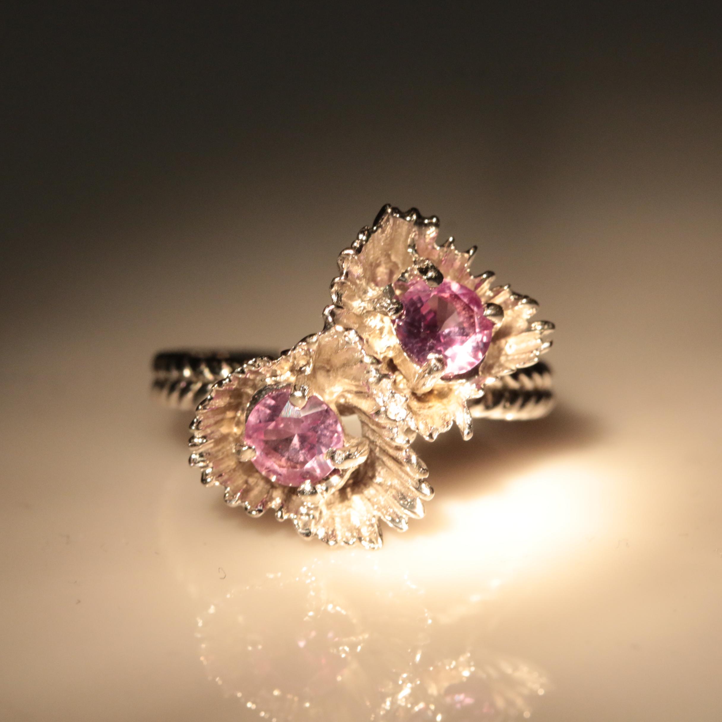 Vintage 14K Color Change Alexandrite Ring