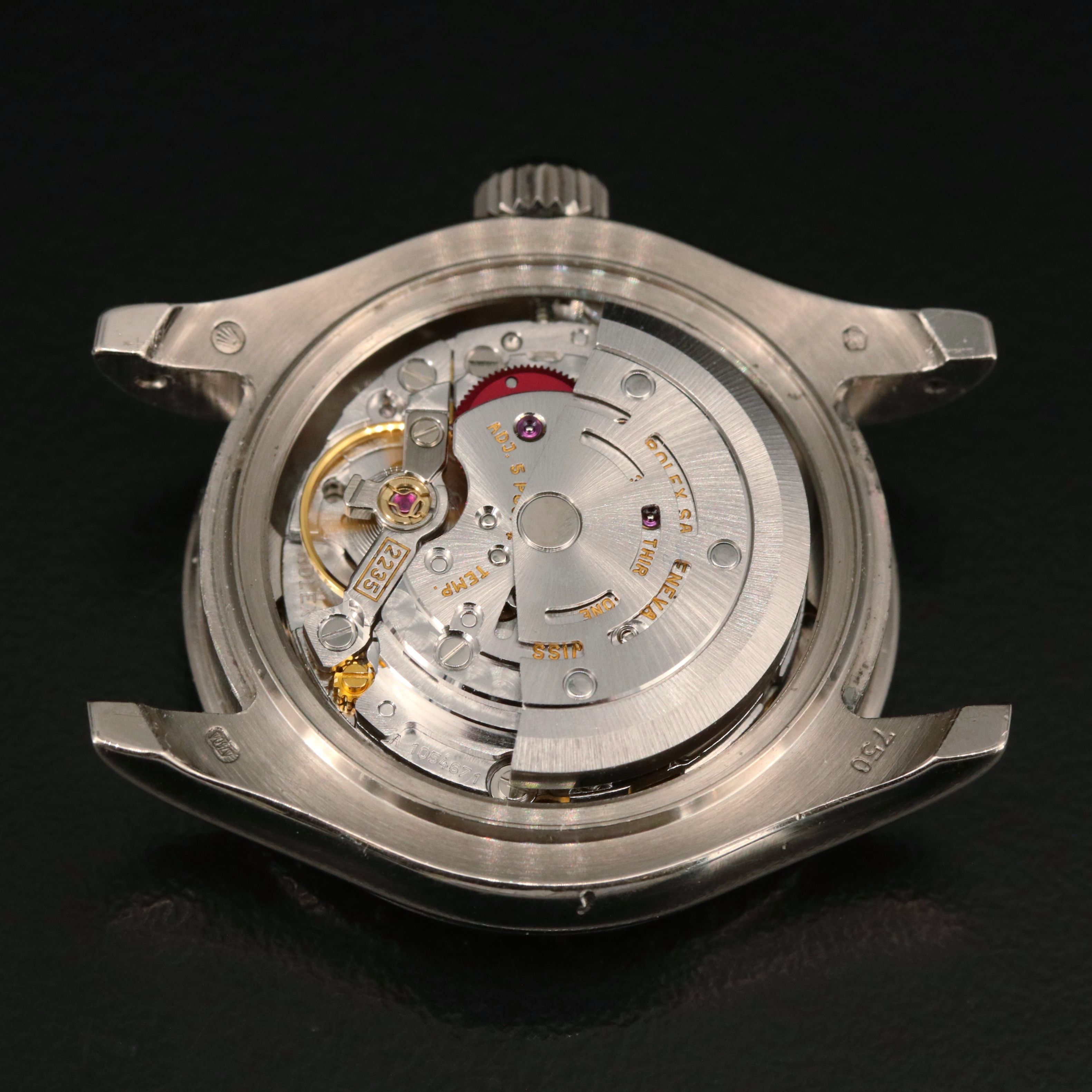 2001 Rolex Oyster Perpetual Datejust with Pearlmaster, 18K Diamond Watch