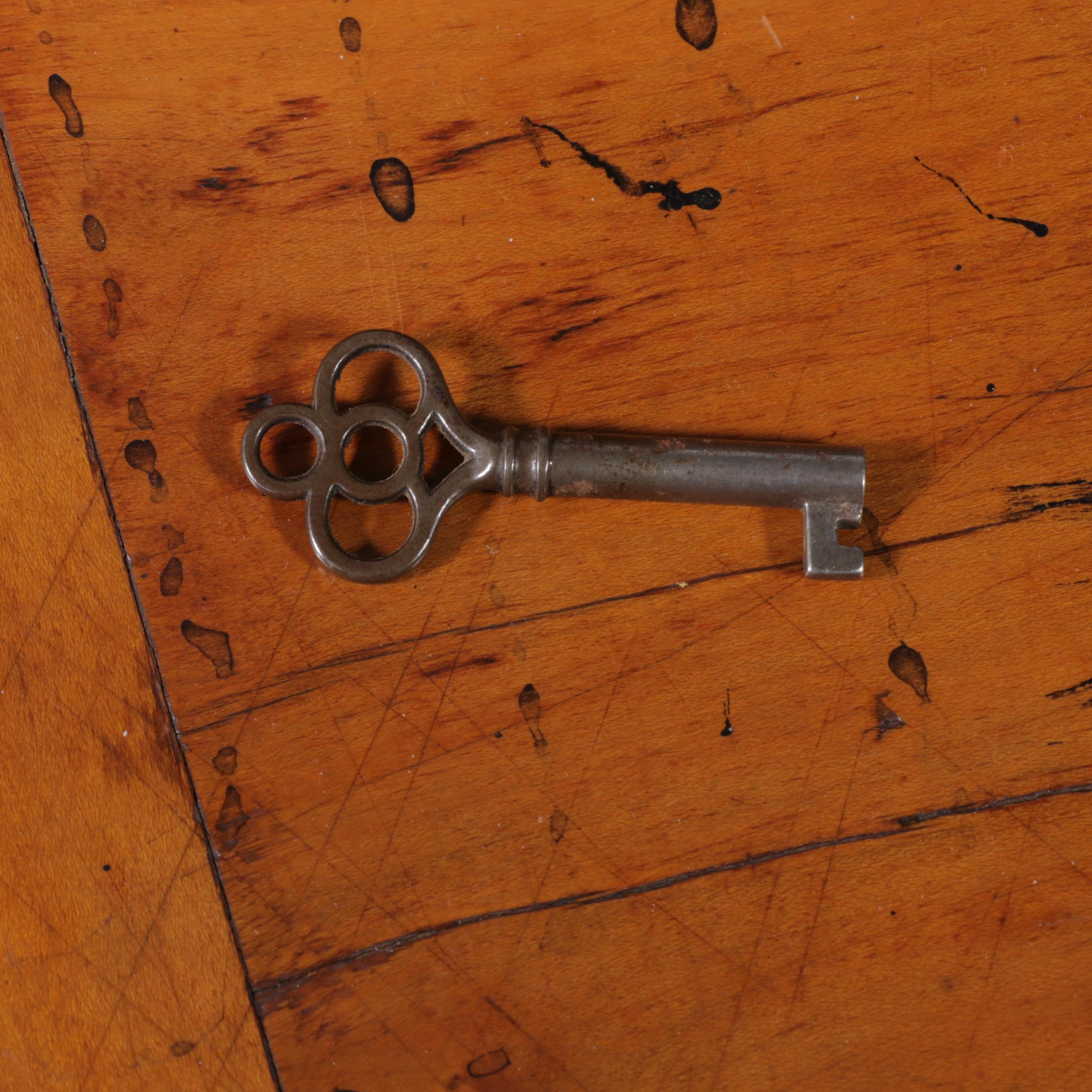 Federal Maple Slant-Front Desk, Early 19th Century