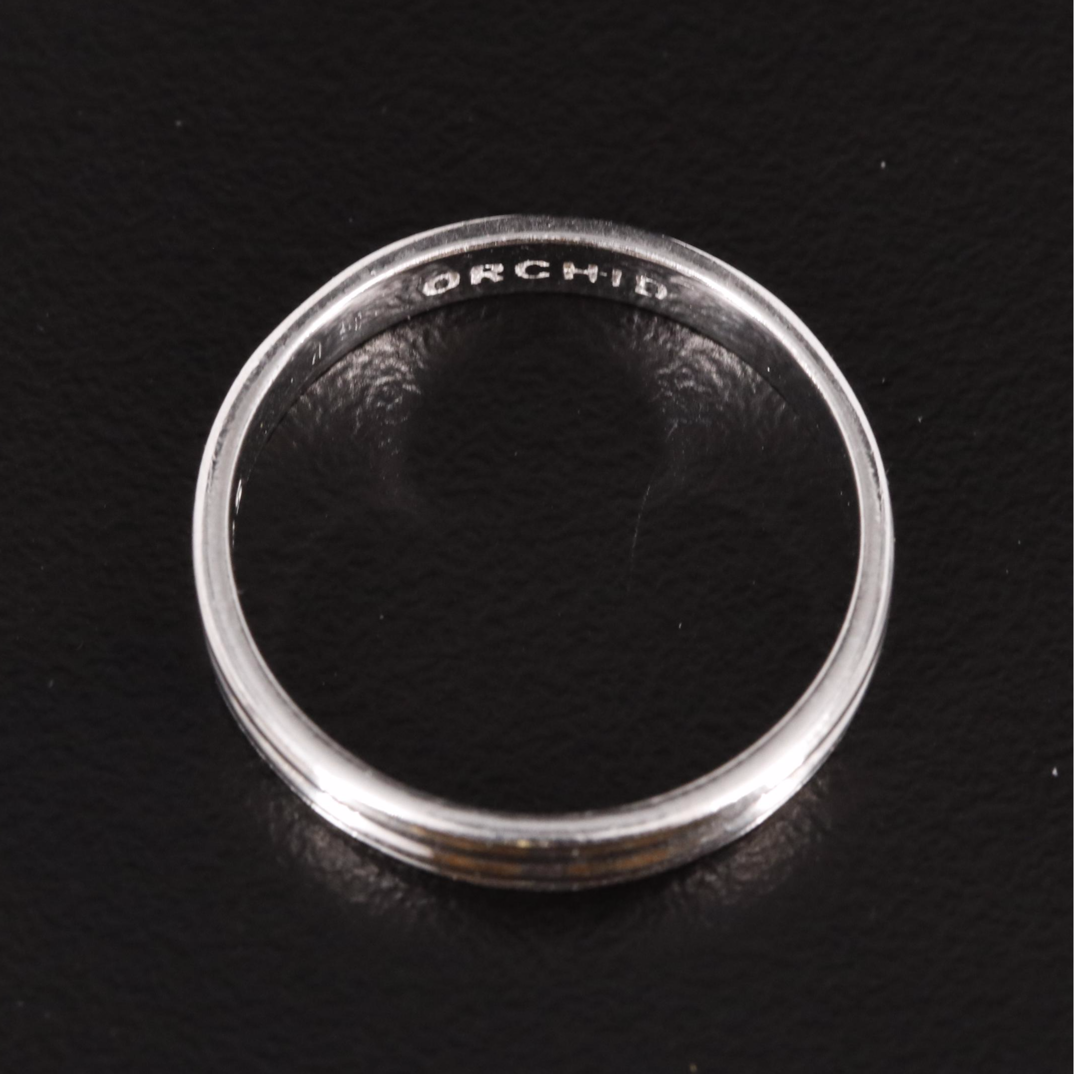 Sterling Fluted Band