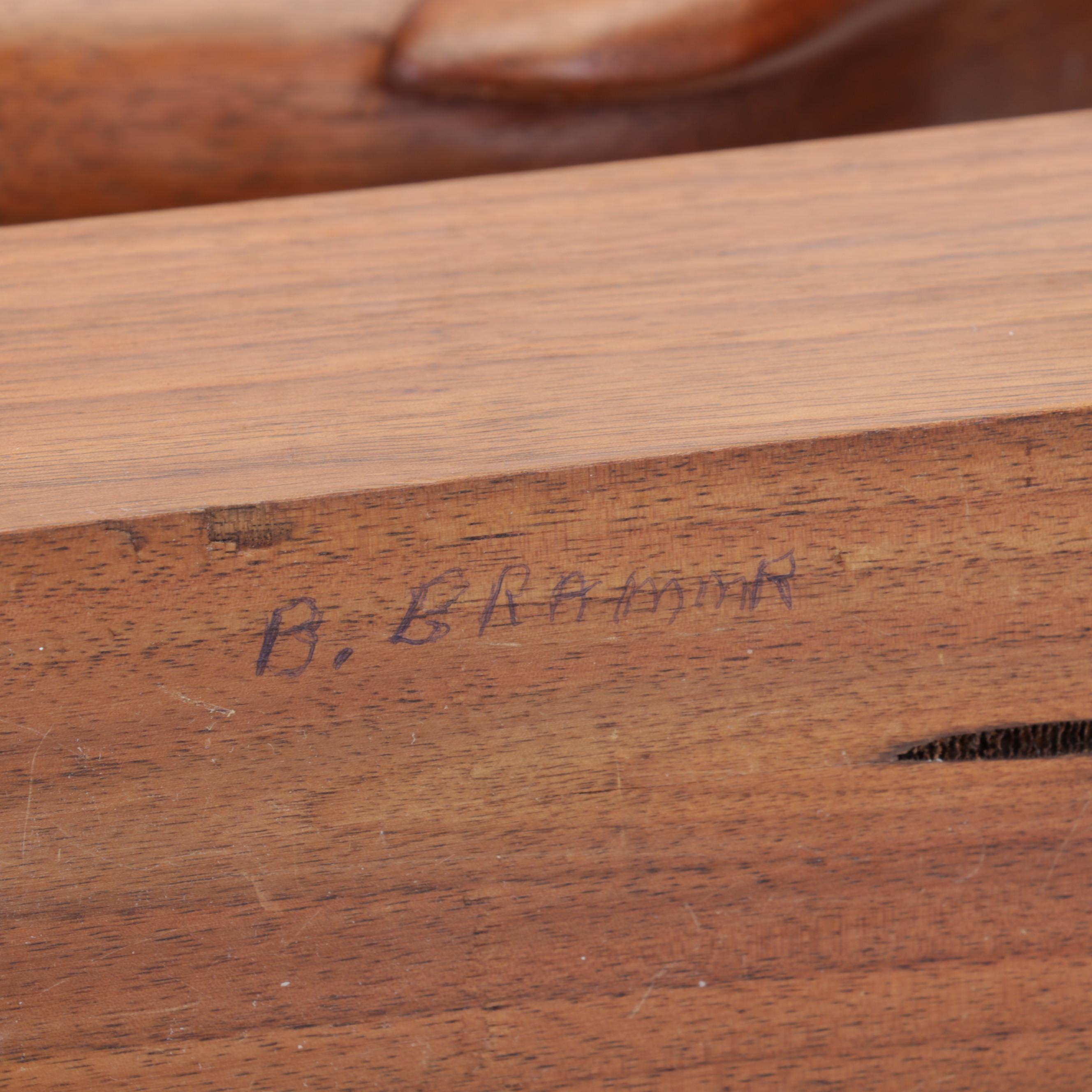 Bill Brammer Hand-Carved Folk Art Animal Sculptures, Late 20th Century